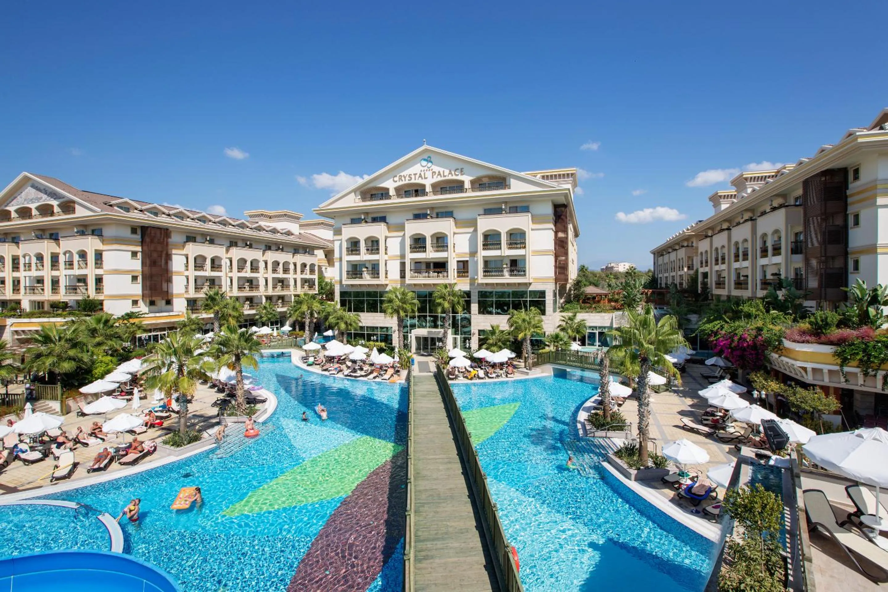 Swimming pool in Ex-Crystal Palace Luxury Resort & Spa - Ultimate All Inclusive