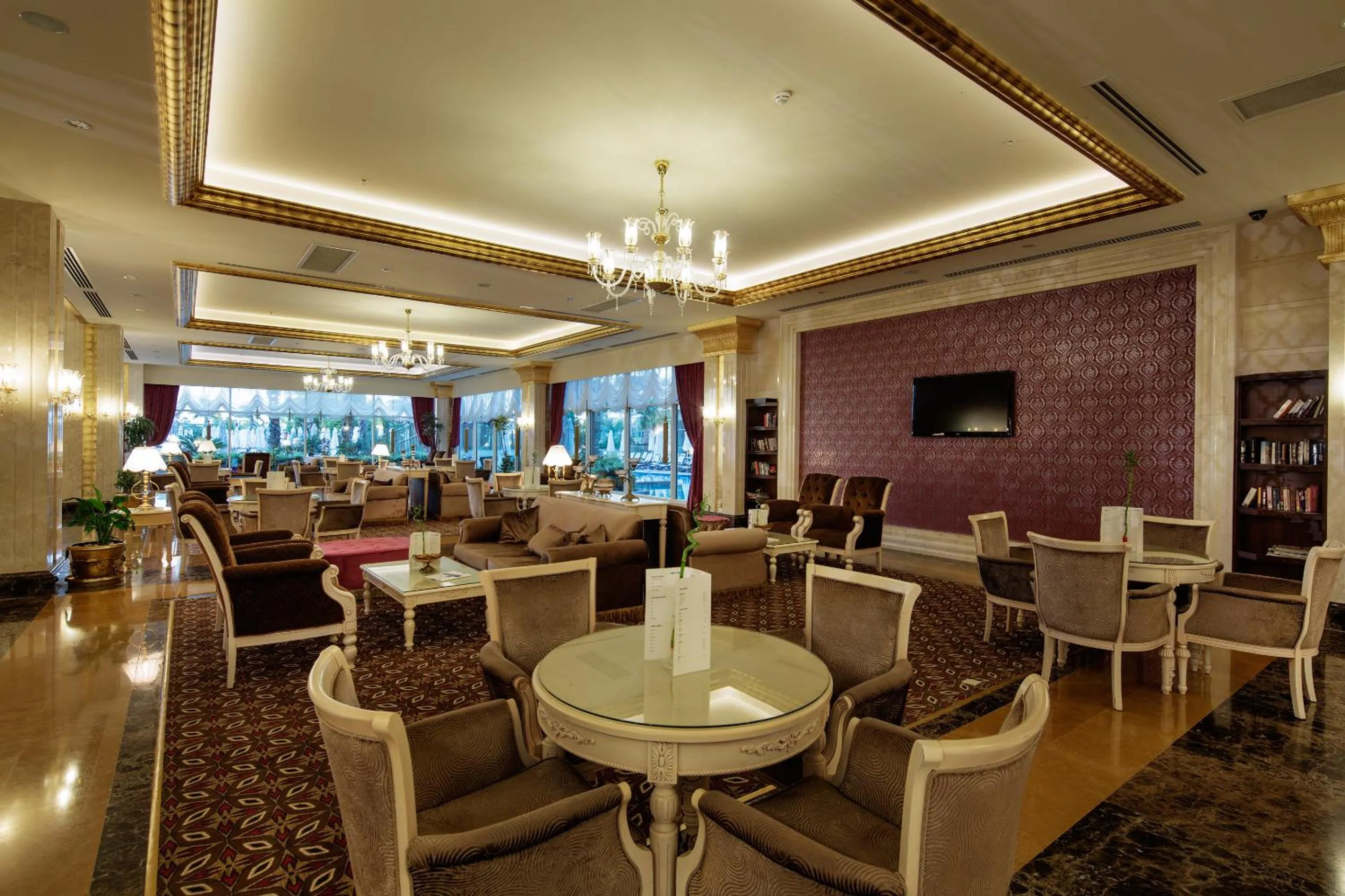 Communal lounge/ TV room in Ex-Crystal Palace Luxury Resort & Spa - Ultimate All Inclusive