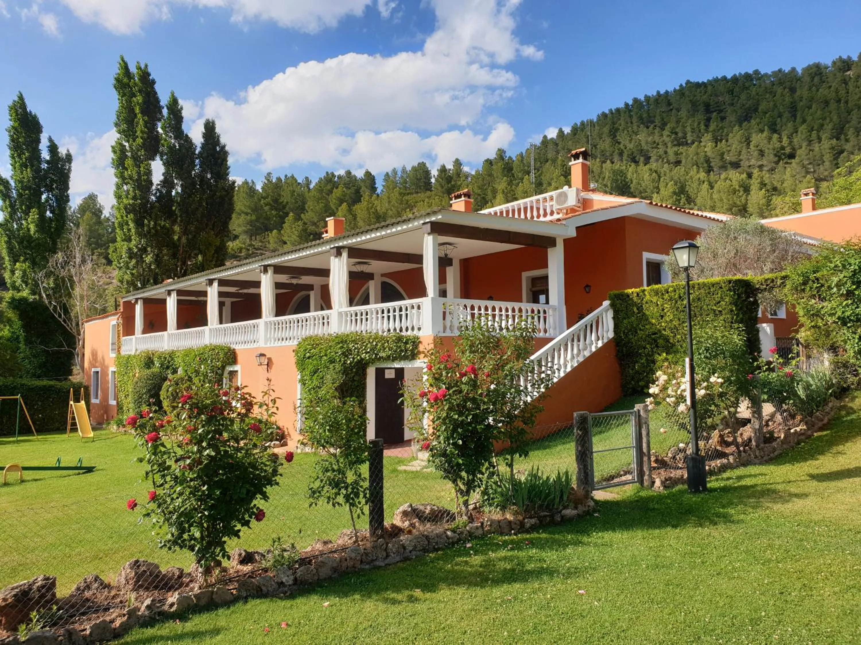 Property building in Hospedium Hotel Val de Pinares
