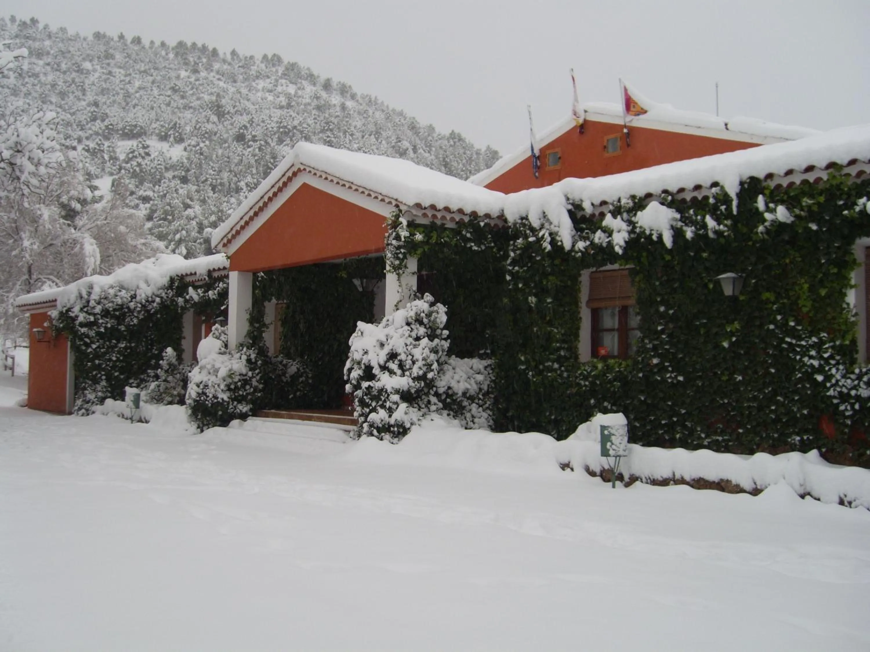 Lobby or reception in Hospedium Hotel Val de Pinares