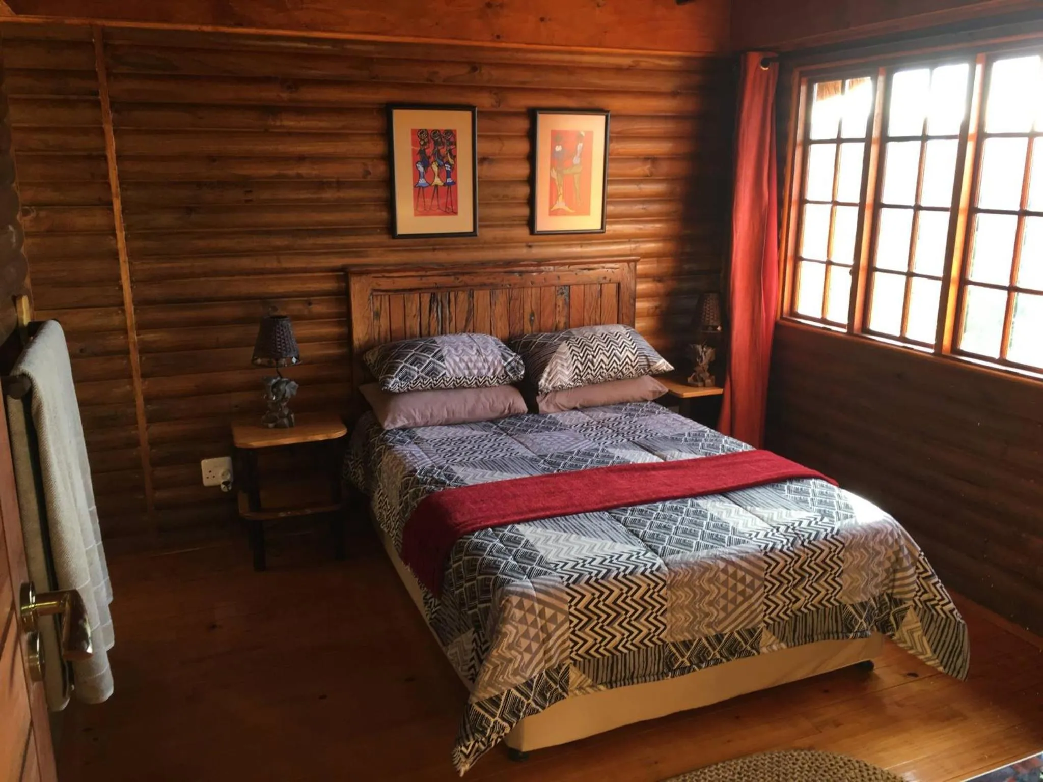Bedroom, Bed in Horseshoe Game Reserve