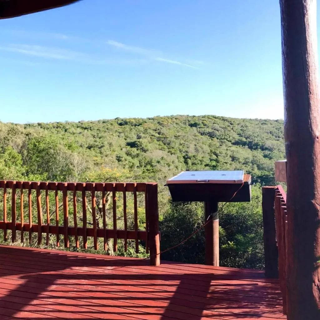Balcony/Terrace in Horseshoe Game Reserve