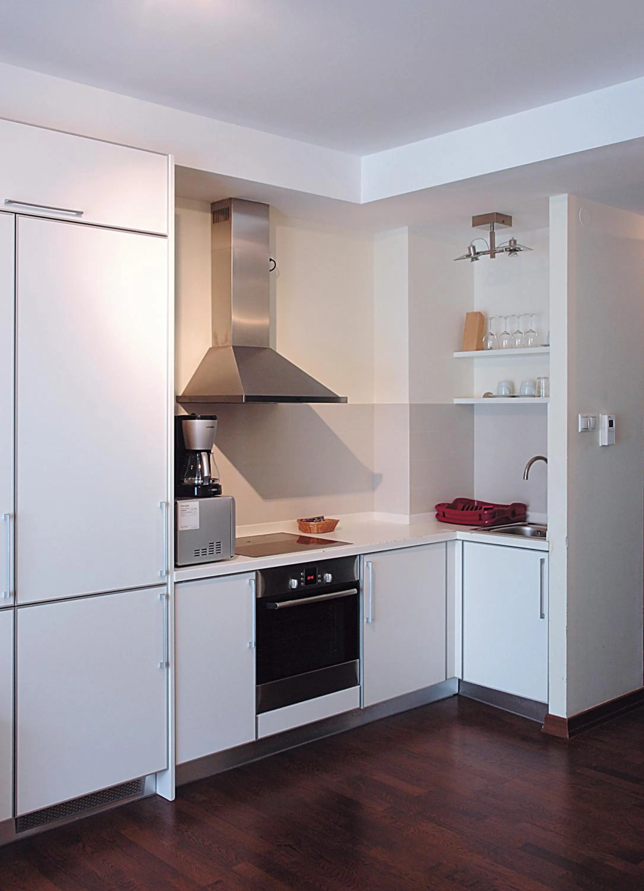 Kitchen or kitchenette in City Gardens Hotel & Wellness