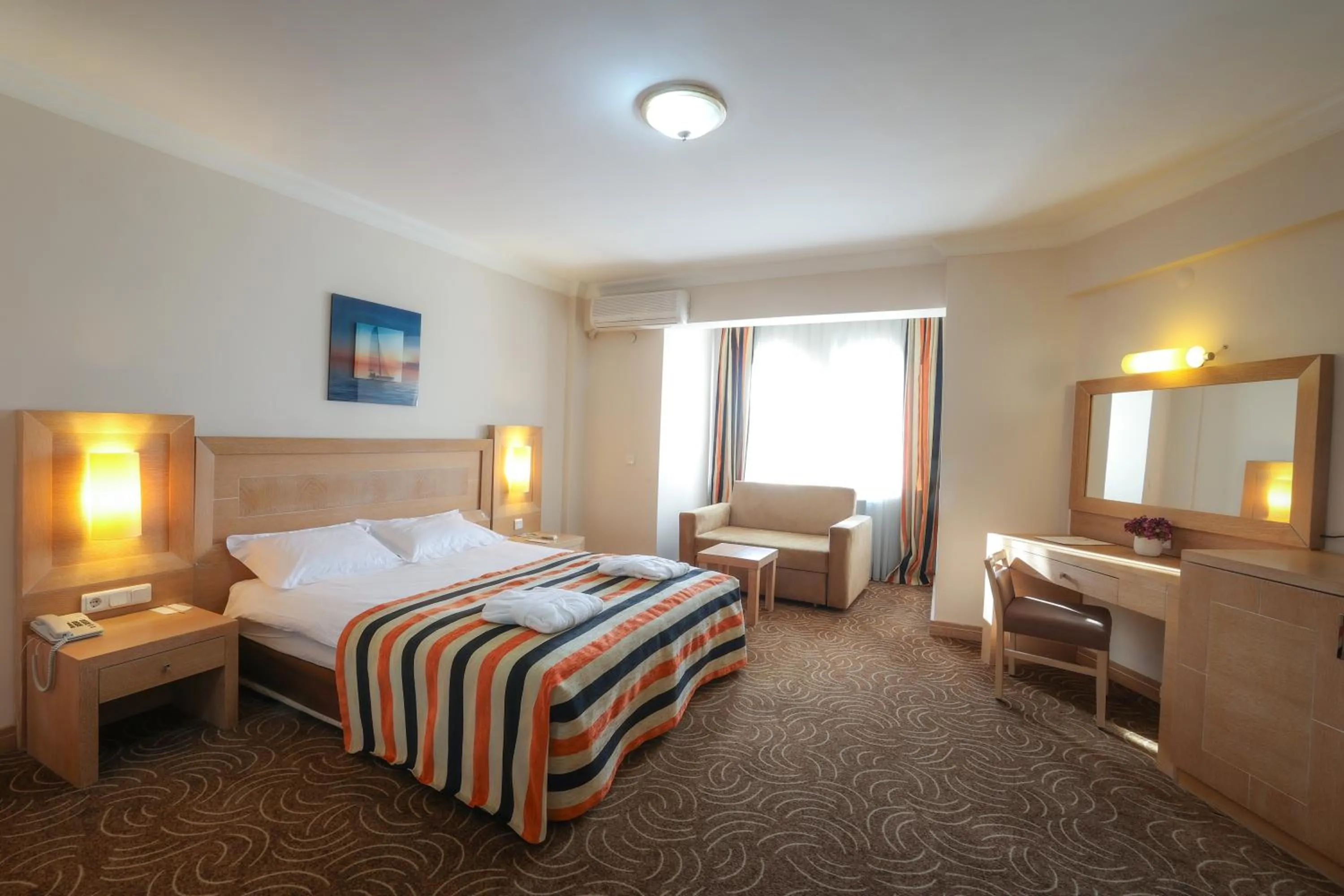 Bedroom, Bed in Crystal Kaymakli Hotel & Spa