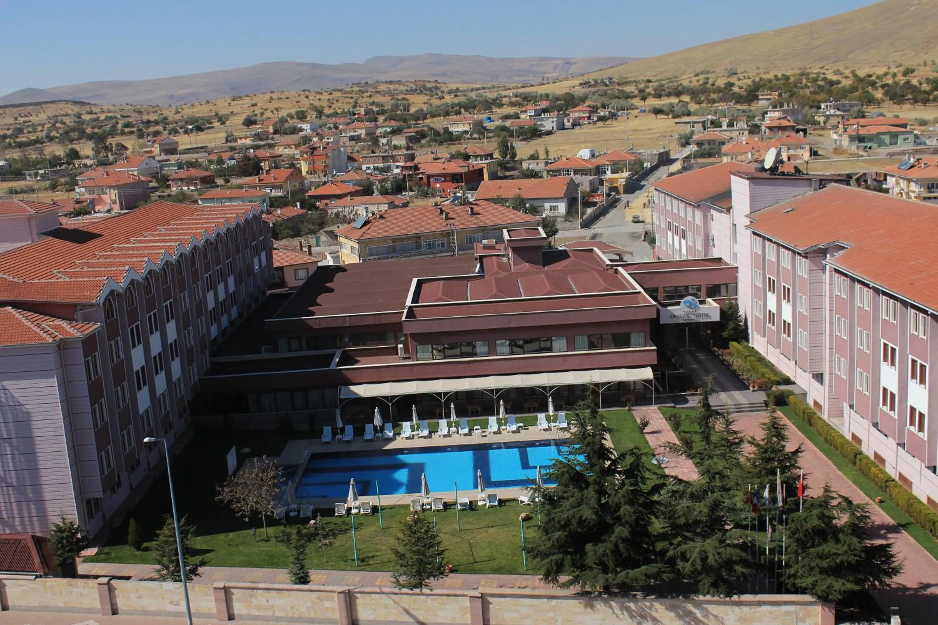 Pool view in Crystal Kaymakli Hotel & Spa