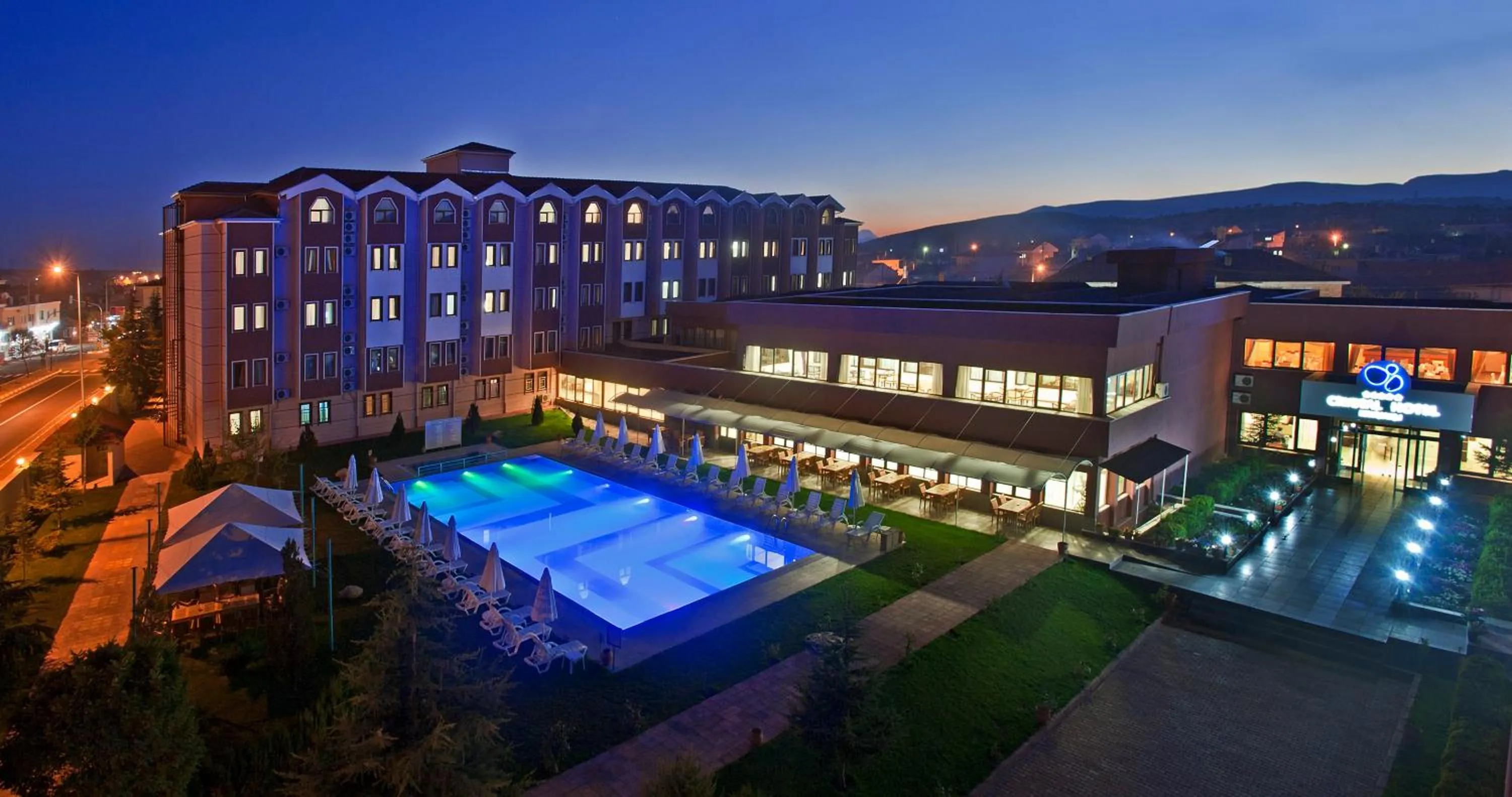 Pool view in Crystal Kaymakli Hotel & Spa