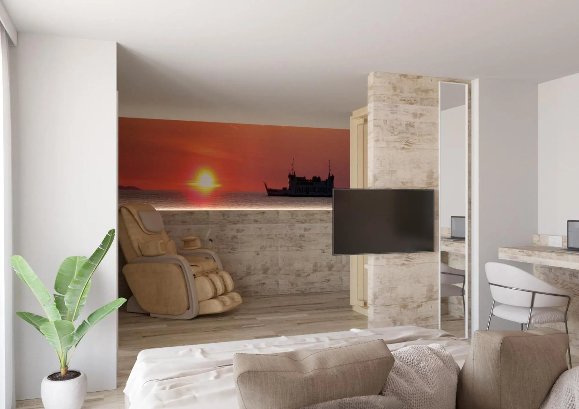 Living room in Hotel Ambassador