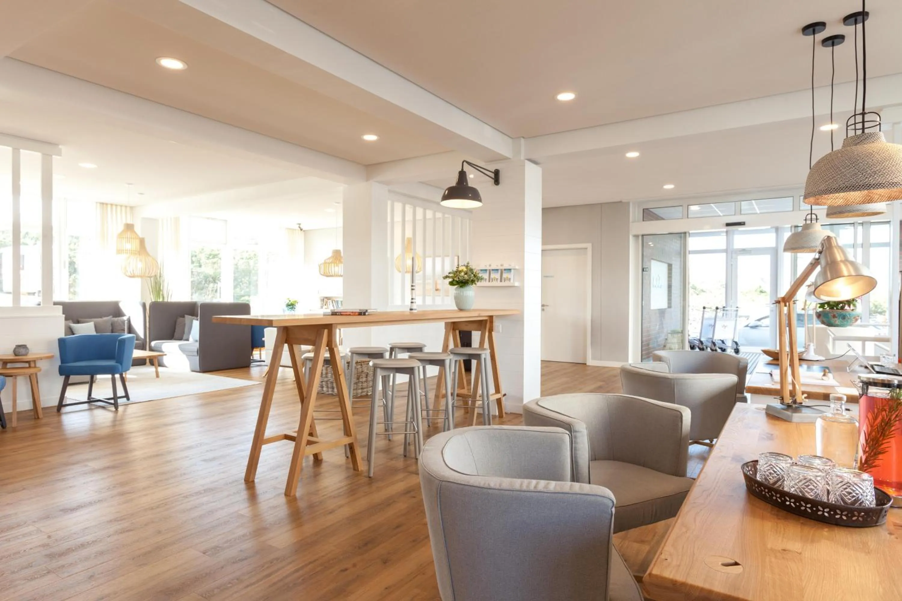 Lobby or reception in Wyn. Strandhotel Sylt