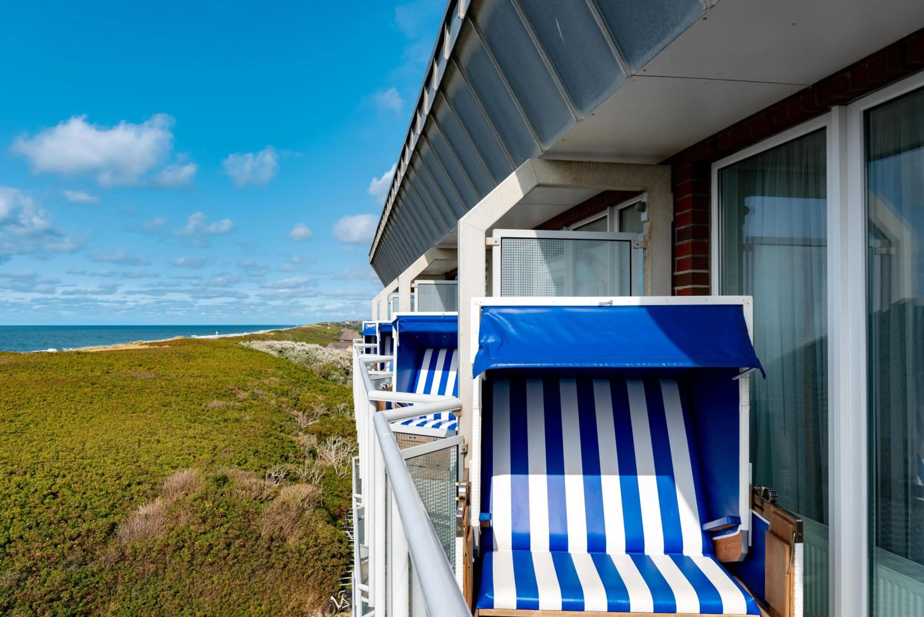 View (from property/room) in Wyn. Strandhotel Sylt