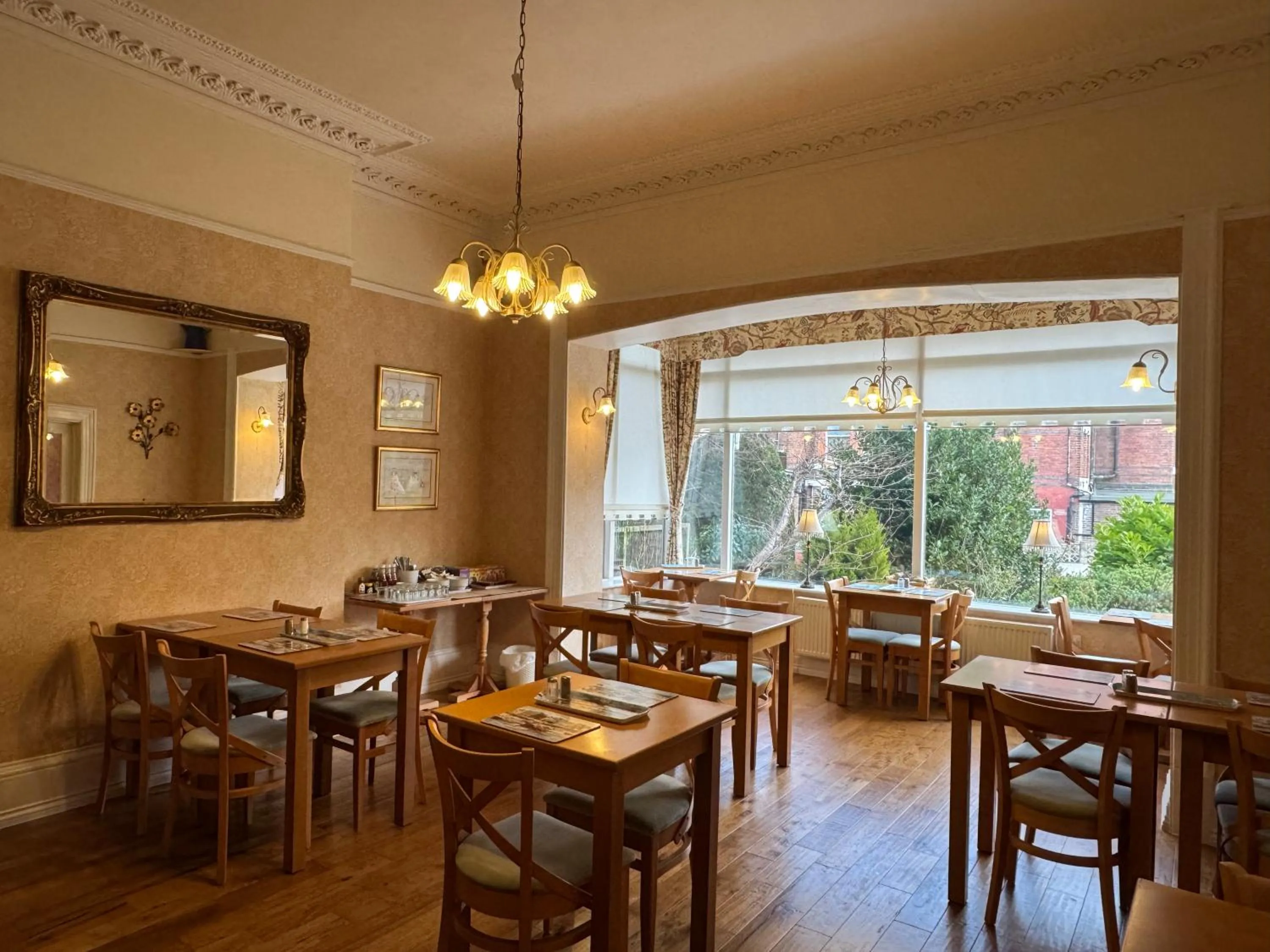 Dining area in The Raincliffe Hotel