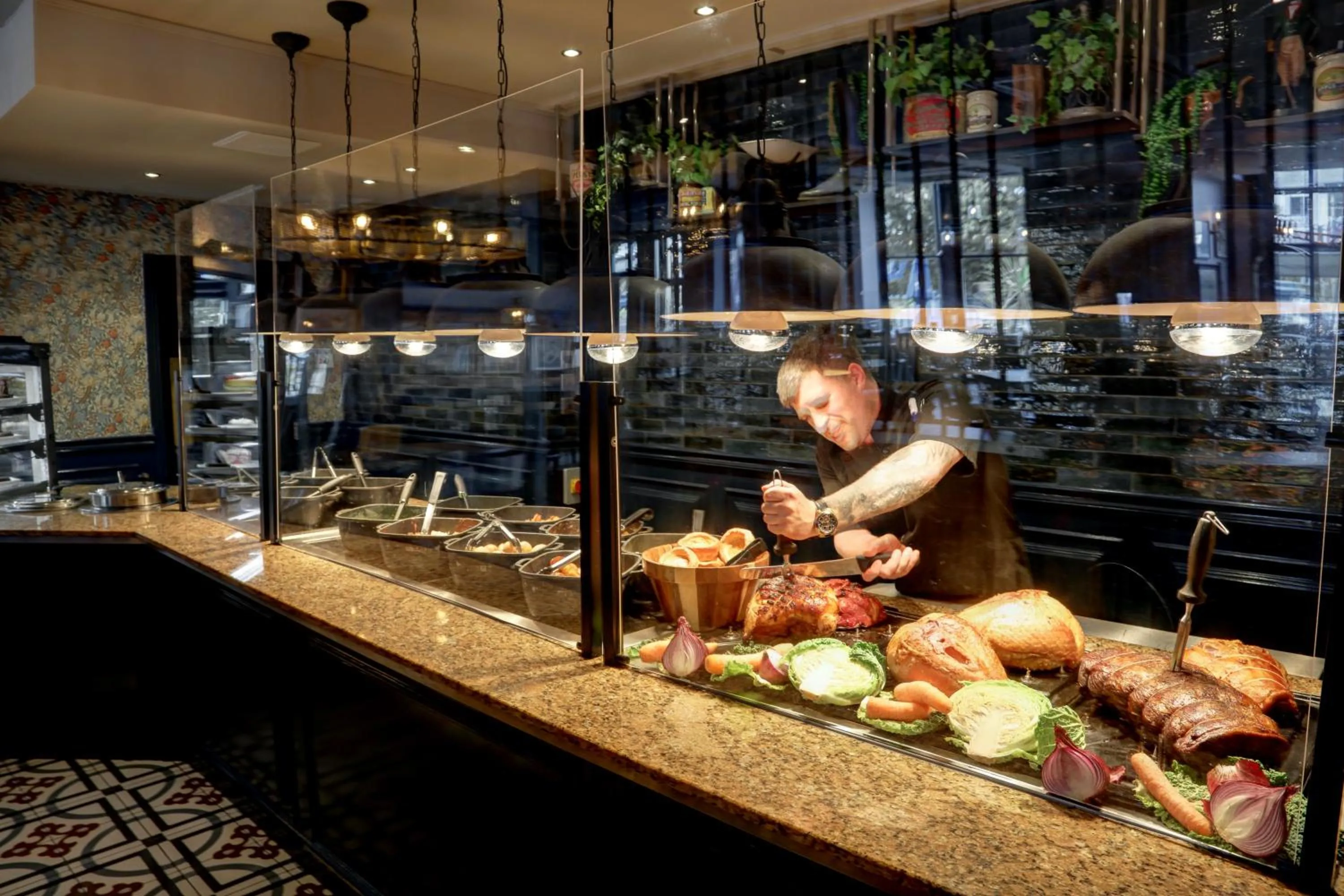 Food in The Bold Hotel; BW Signature Collection