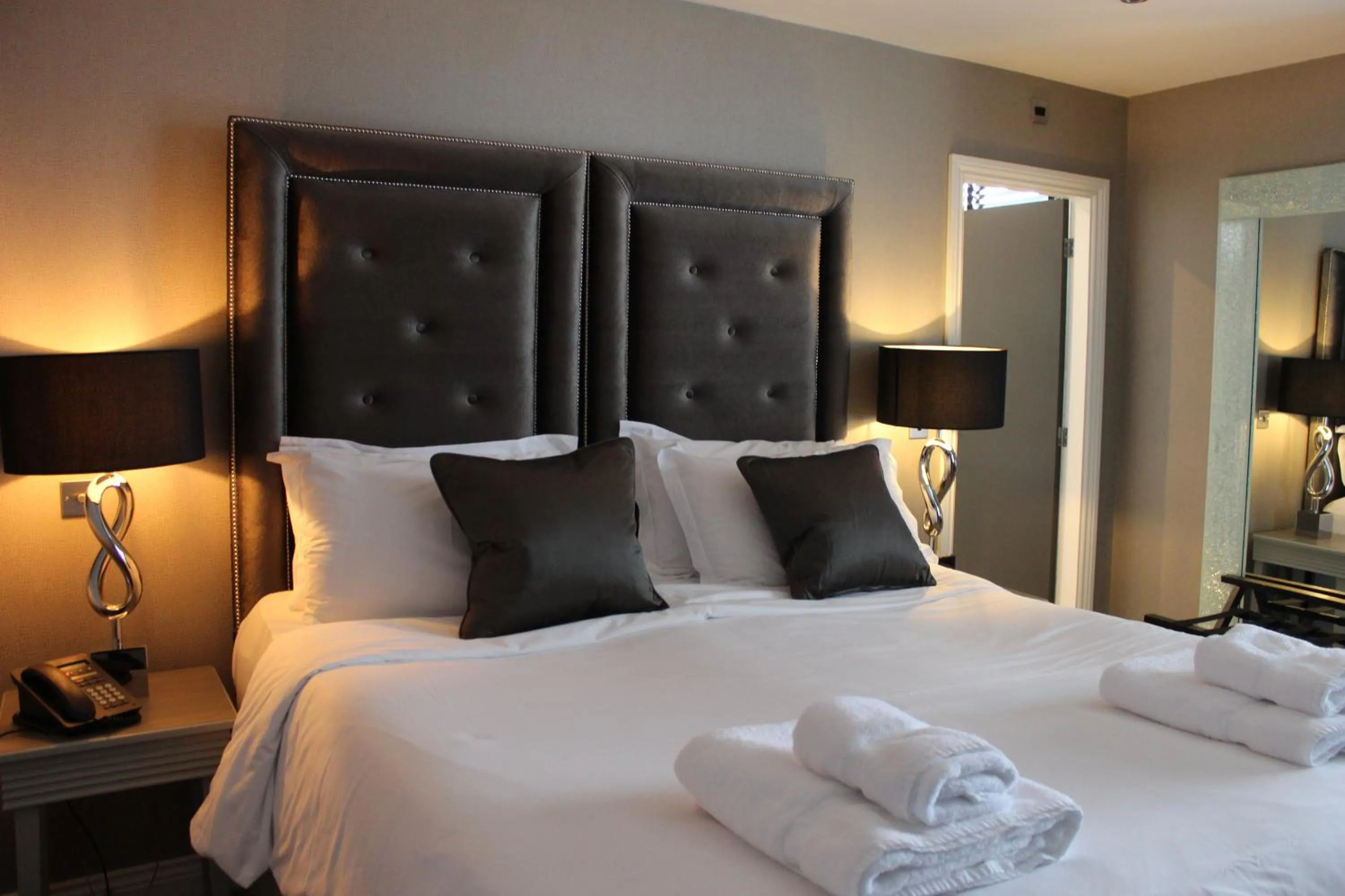 Bed in The Bold Hotel; BW Signature Collection