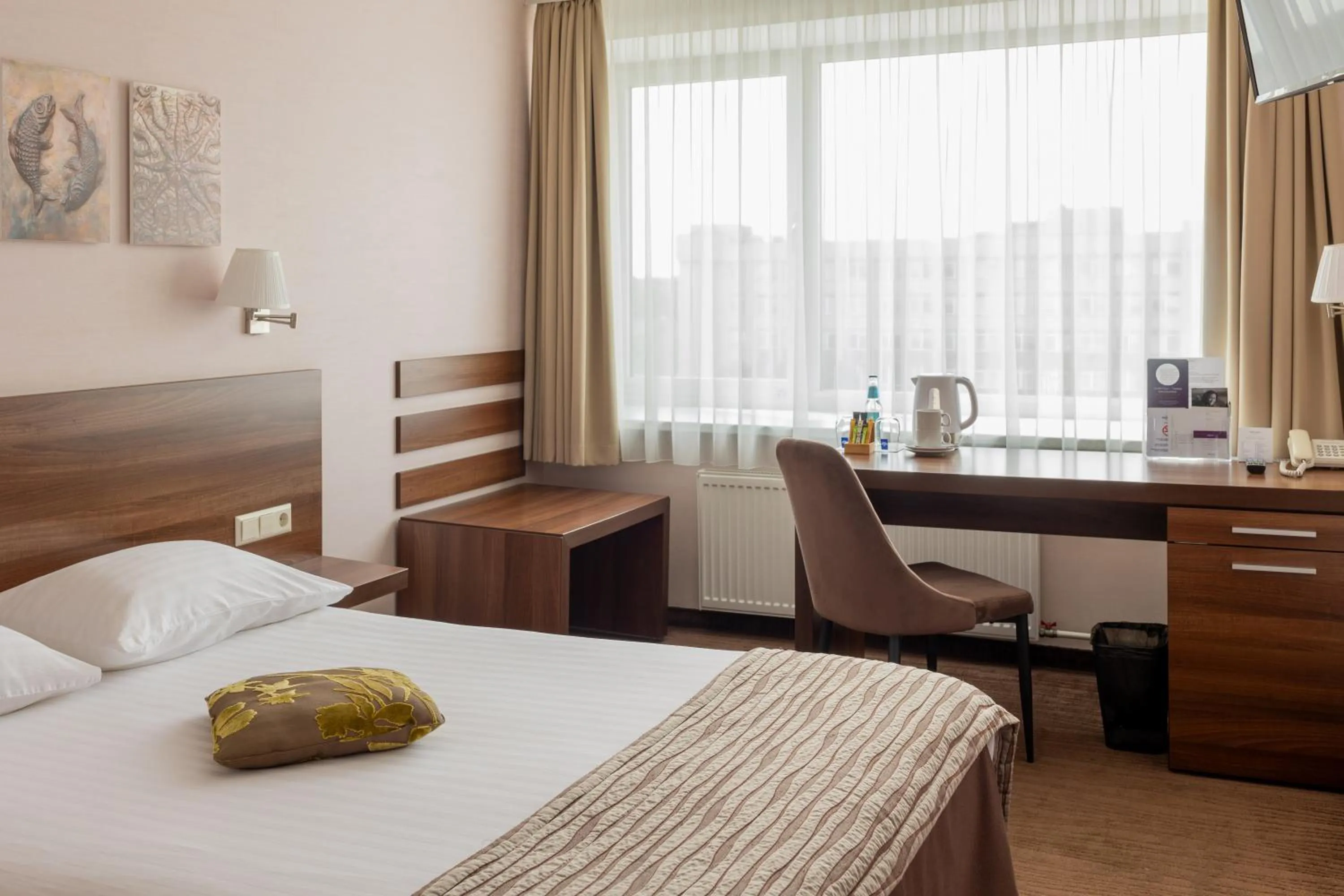 Bedroom, Bed in Mercure Marijampole