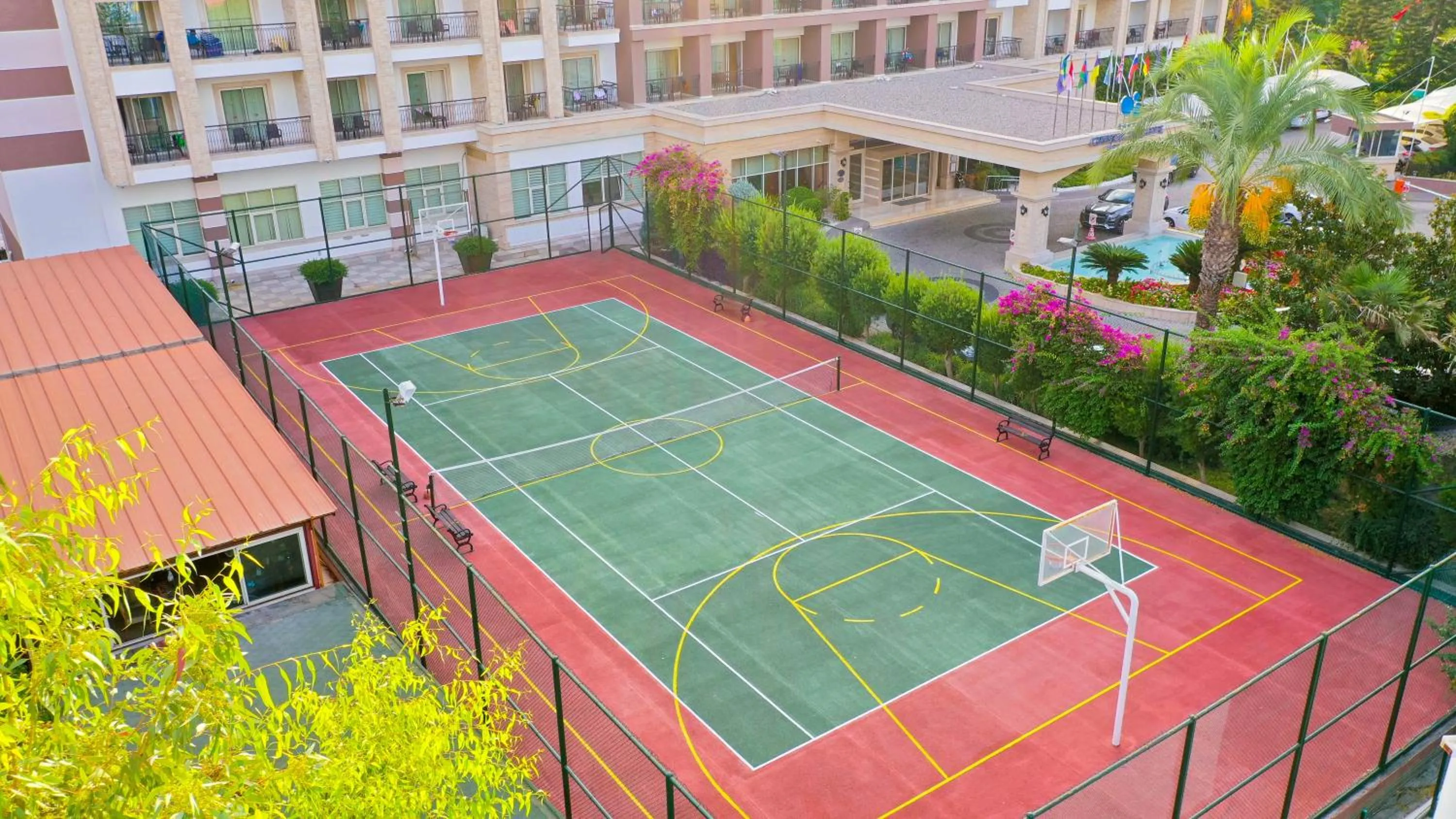 Tennis court in Crystal De Luxe Comfort Collection - All Inclusive