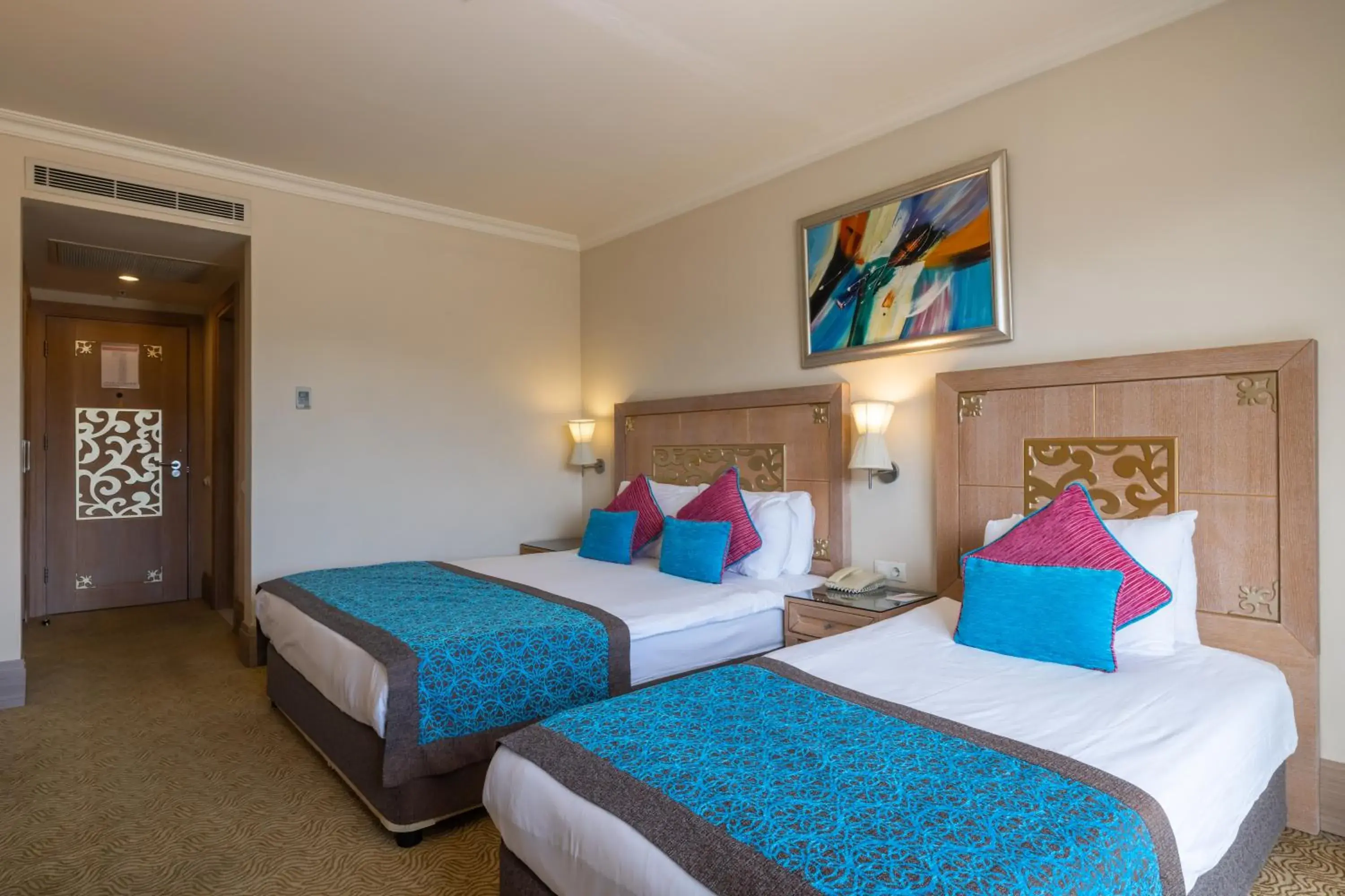 Standard Double or Twin Room with Side Sea View in Crystal De Luxe Resort & Spa - All Inclusive Standard Double or Twin Room with Side Sea View in Crystal De Luxe Resort & Spa - All Inclusive
