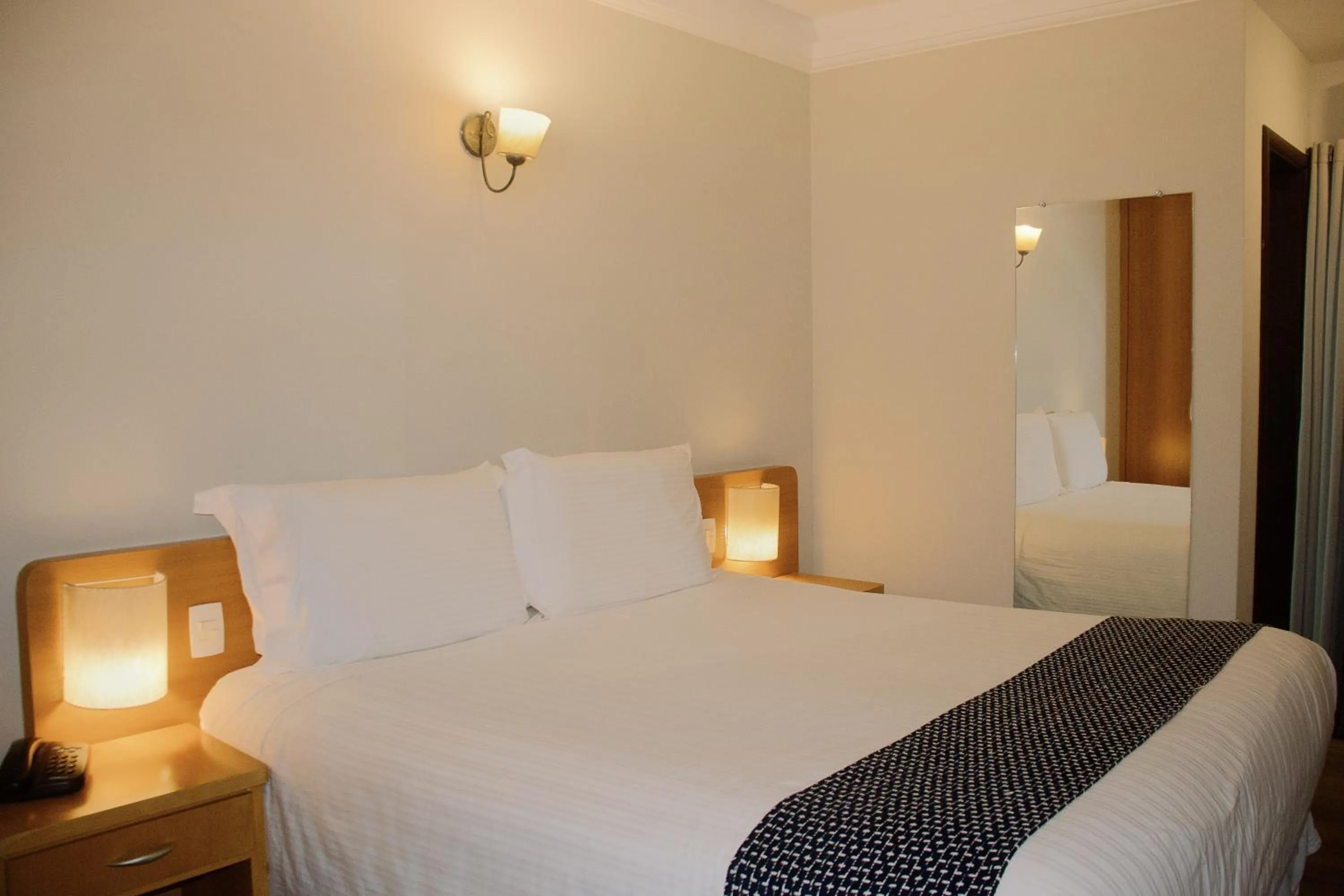 Bed in Pousada Big Bear