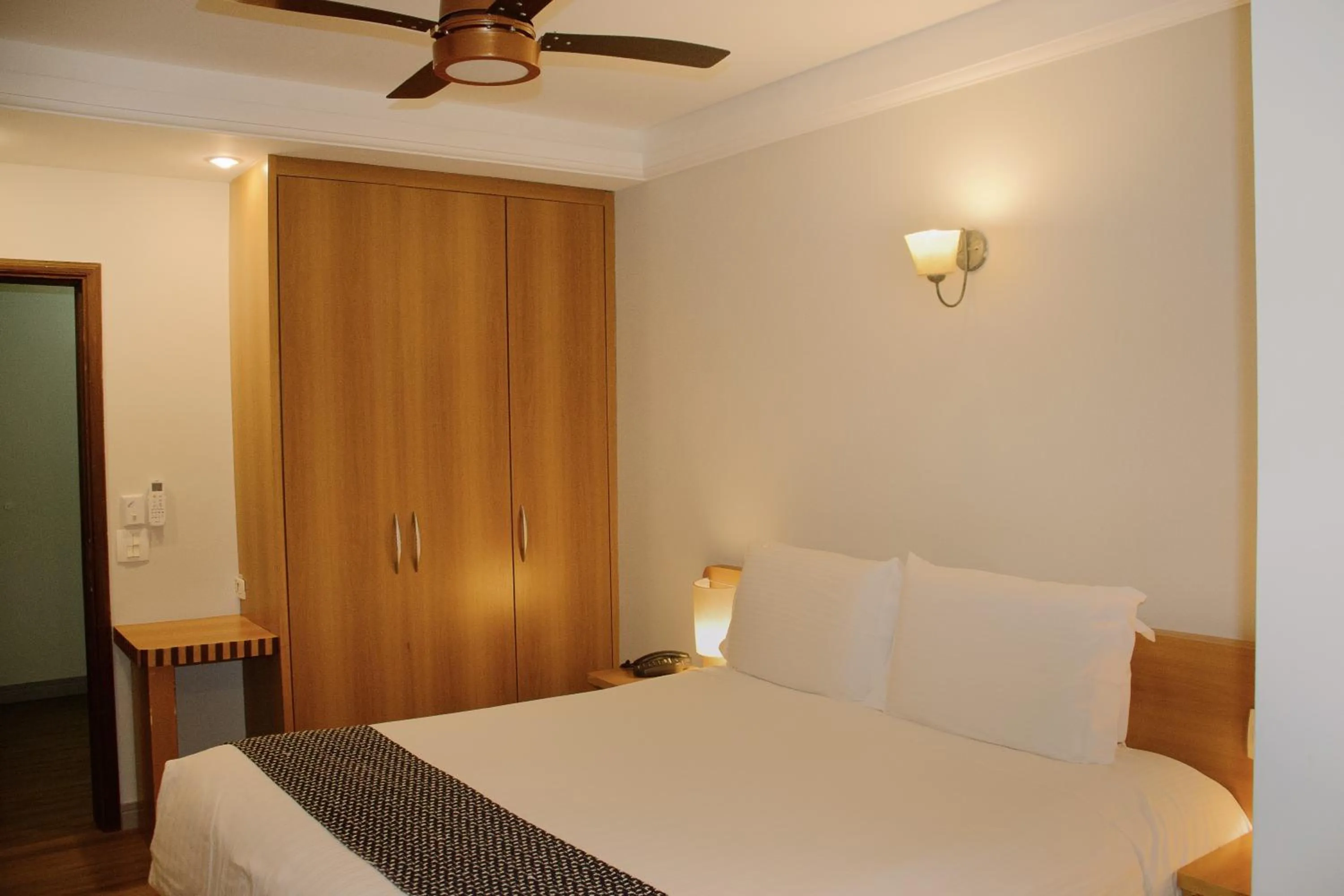 Bed in Pousada Big Bear