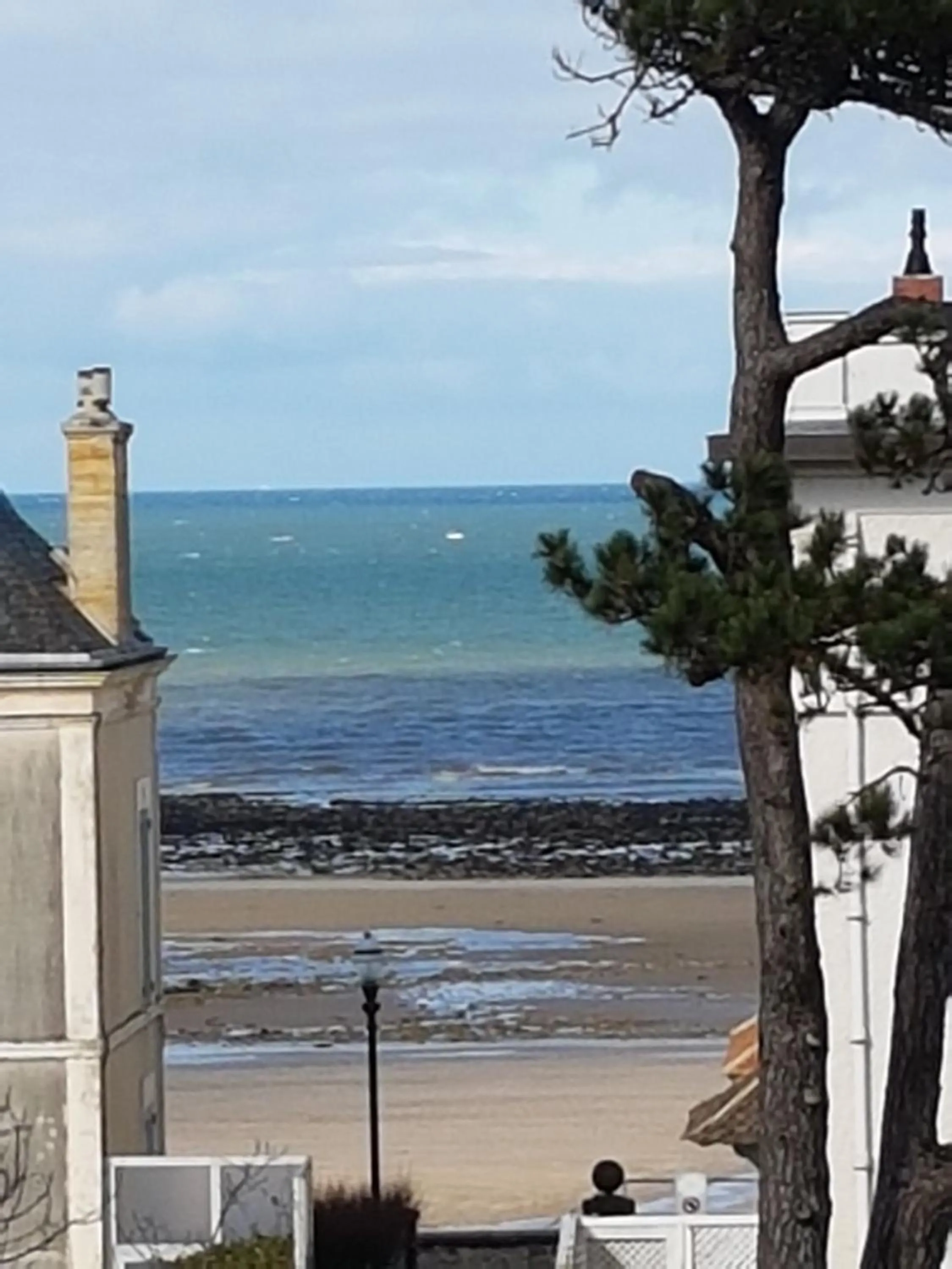 Sea view in Hotel de Normandie