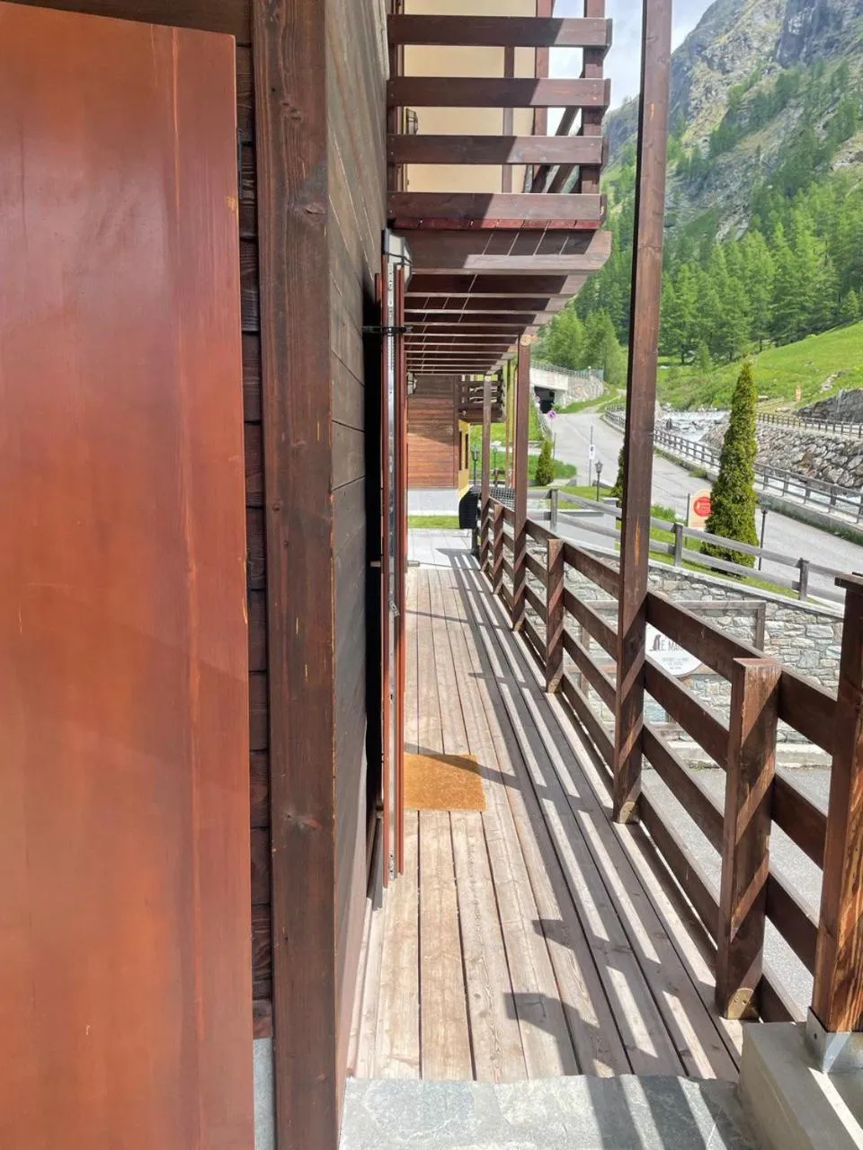 Balcony/Terrace in Residence Le Marmotte