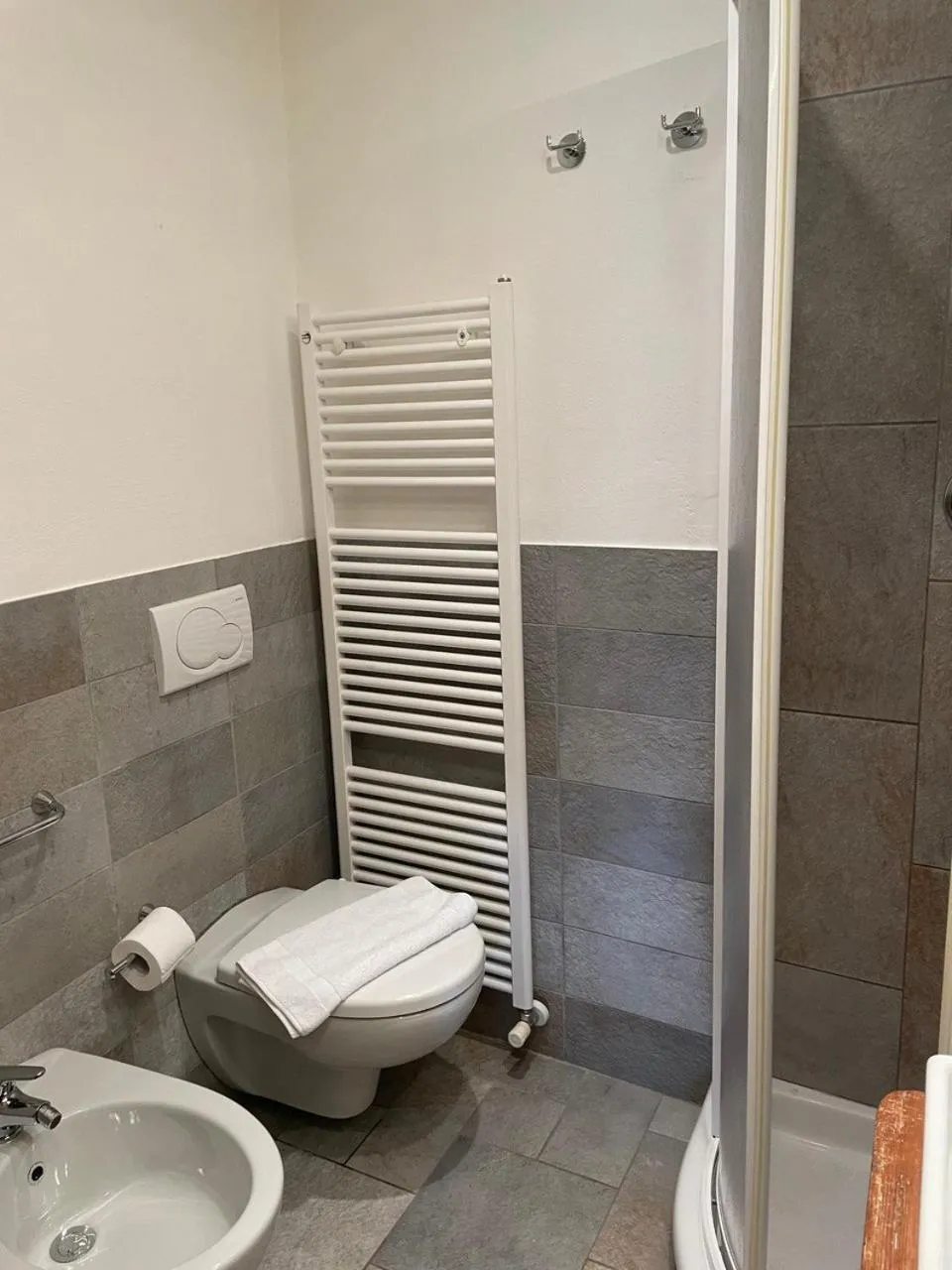 Bathroom in Residence Le Marmotte