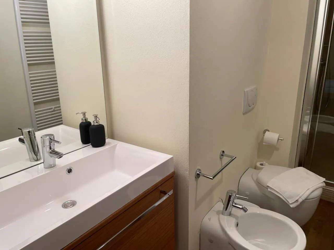 Shower in Residence Le Marmotte