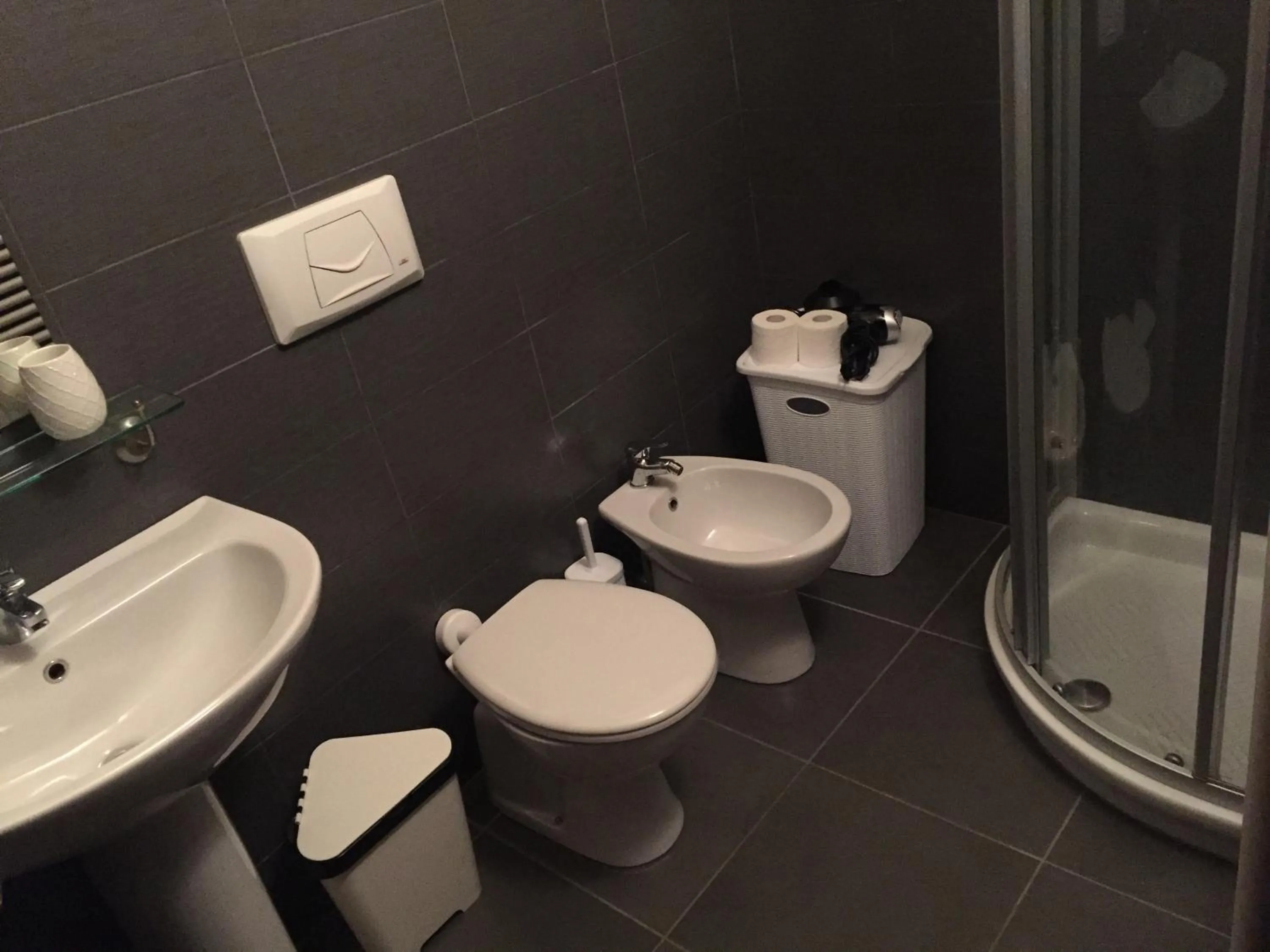 Bathroom in Residence Le Marmotte