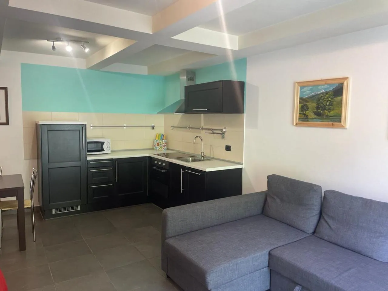 Kitchen or kitchenette in Residence Le Marmotte