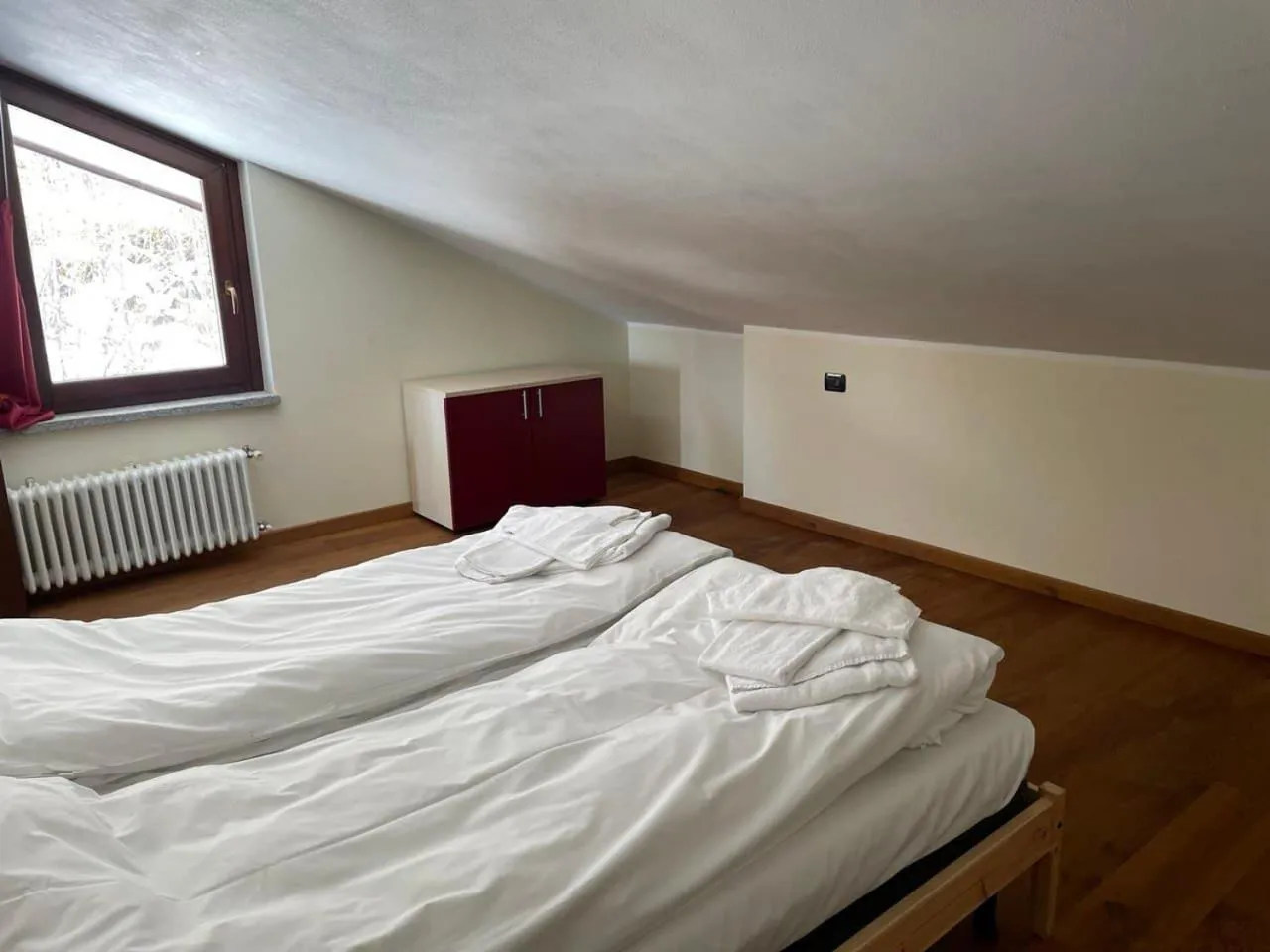 Bedroom, Bed in Residence Le Marmotte