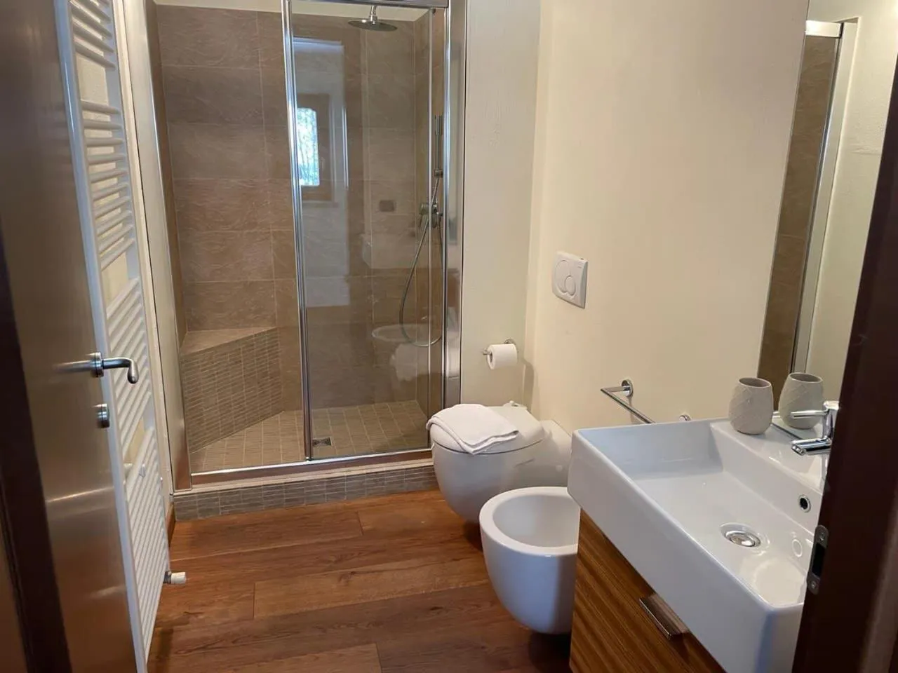 Shower in Residence Le Marmotte