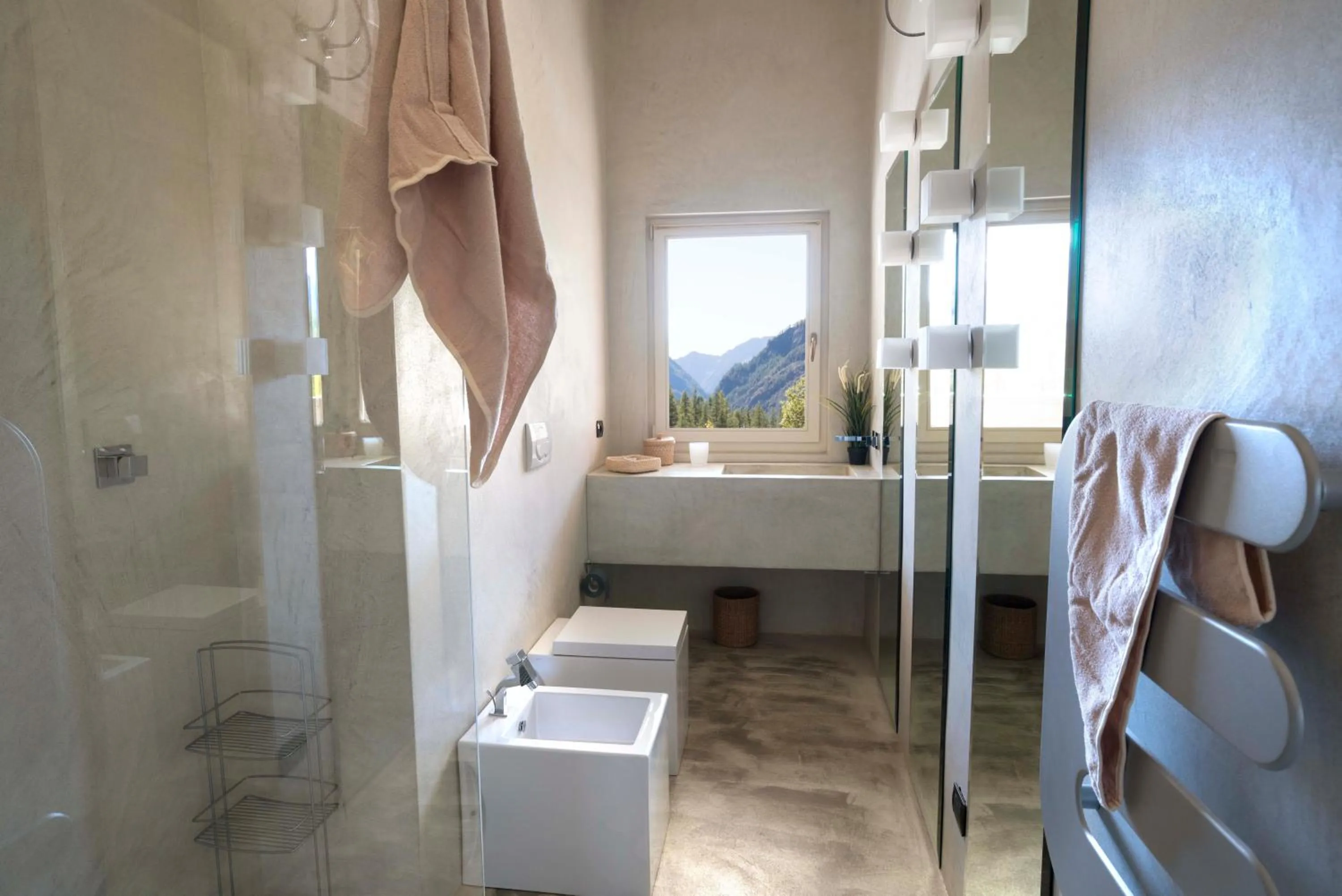 Bathroom in Residence Le Marmotte