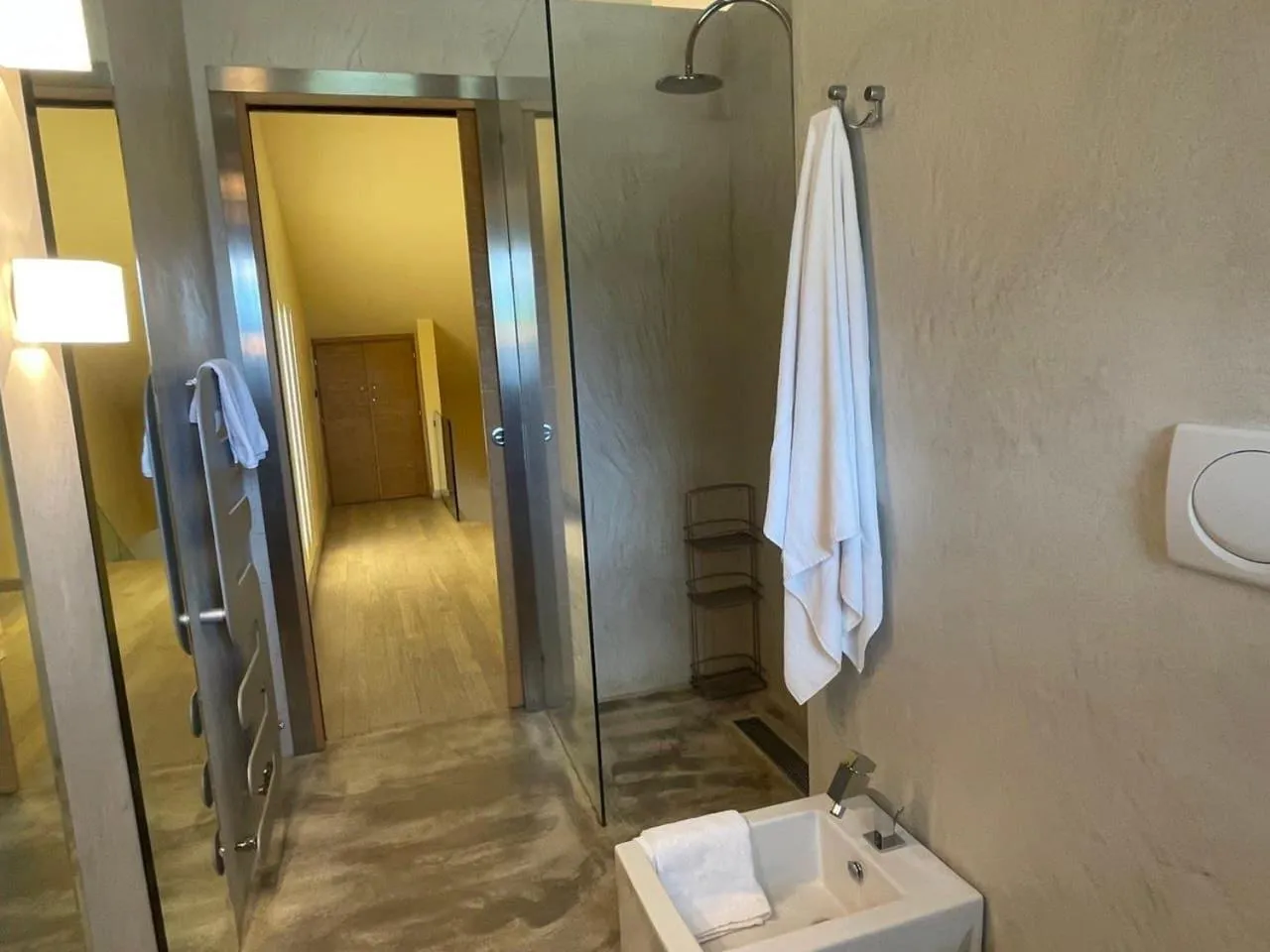 Bathroom in Residence Le Marmotte