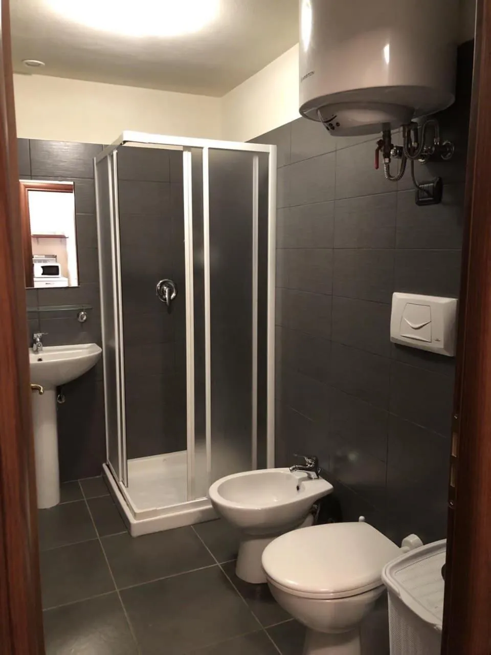 Shower in Residence Le Marmotte