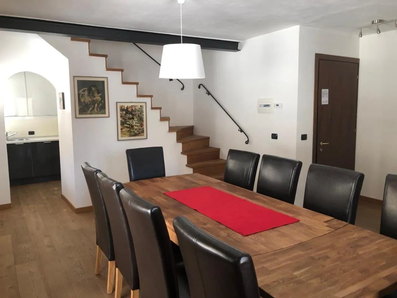 Living room in Residence Le Marmotte