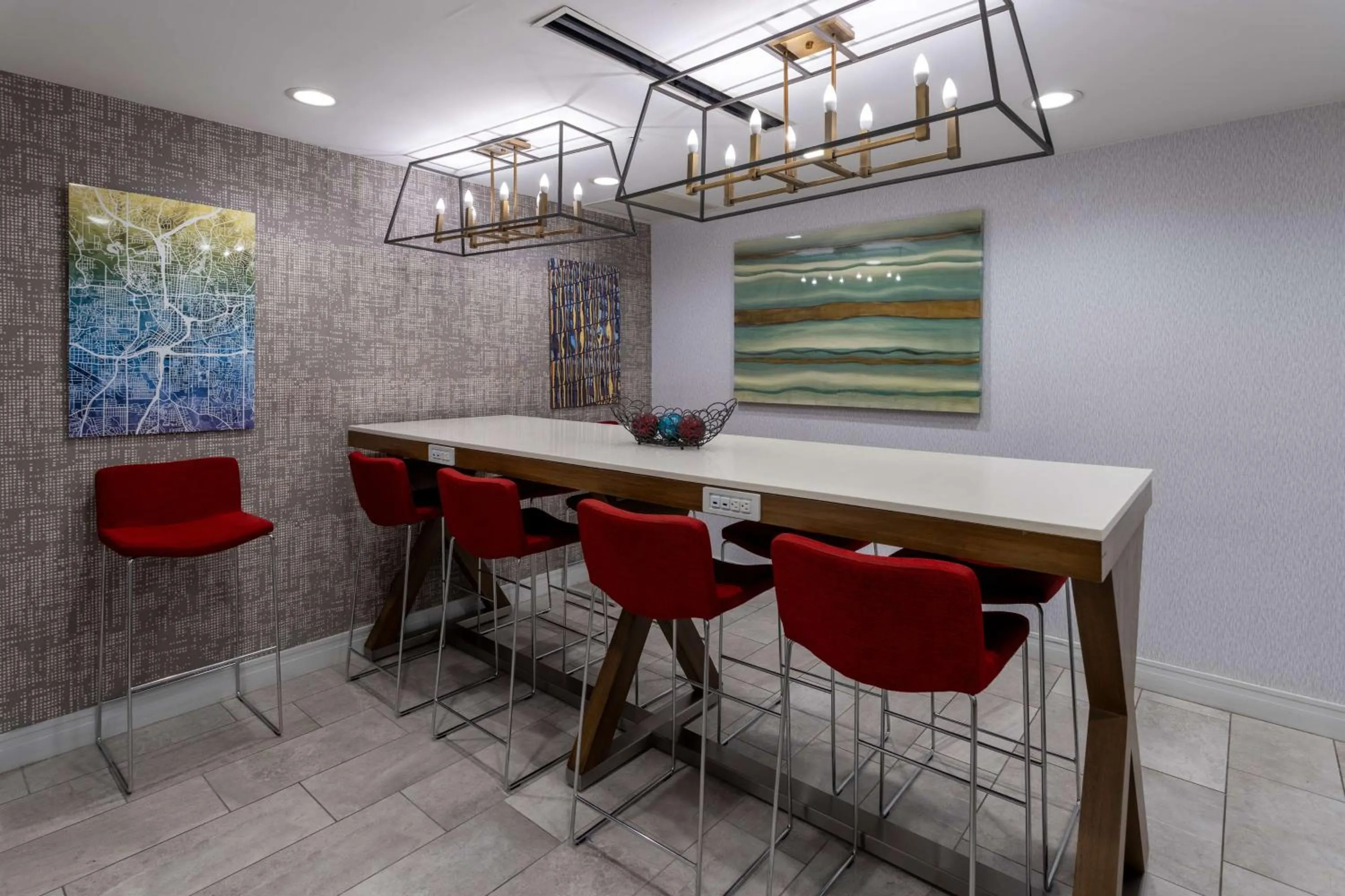 Lobby or reception in Hampton Inn Atlanta-Georgia Tech-Downtown