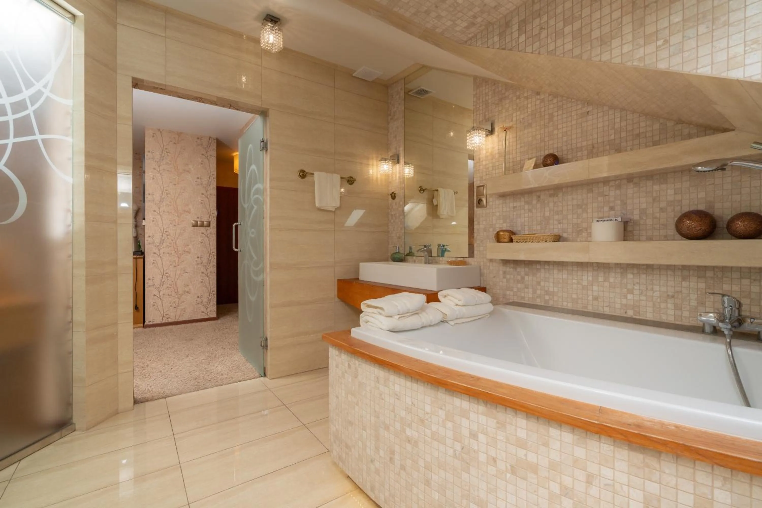 Bathroom in Hotel Badura