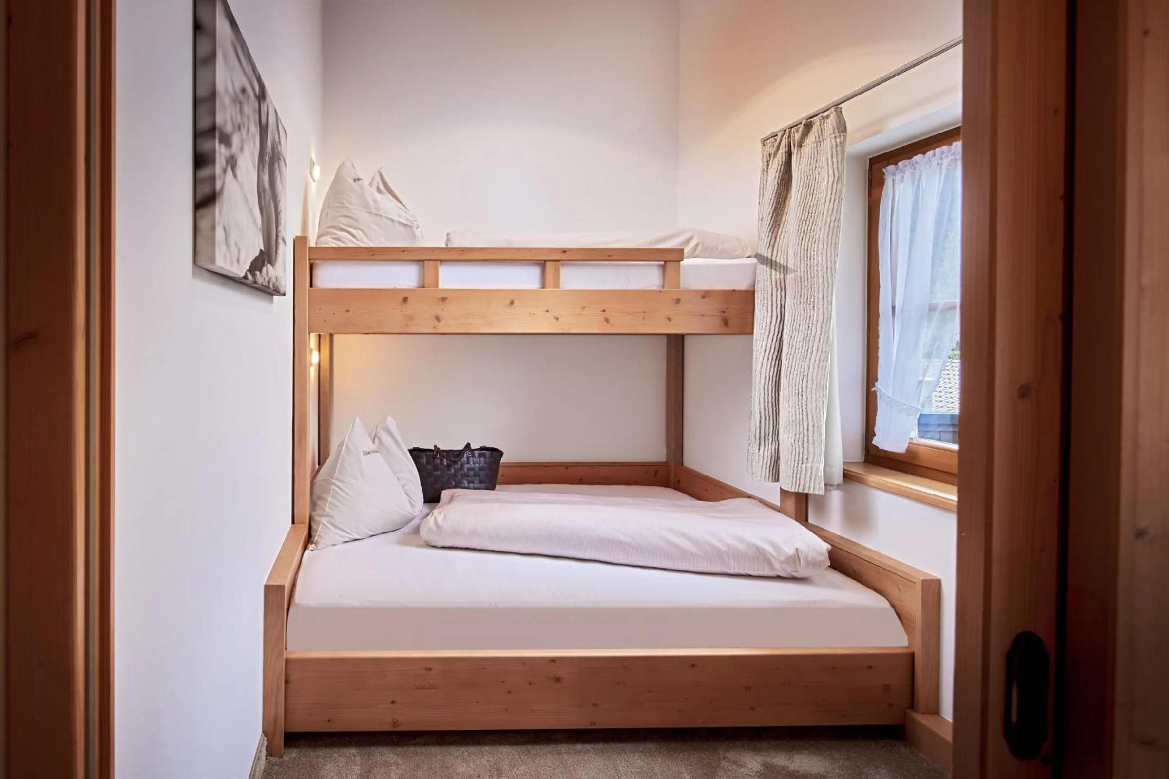 children, Bed in Habachklause Familien Bauernhof Resort