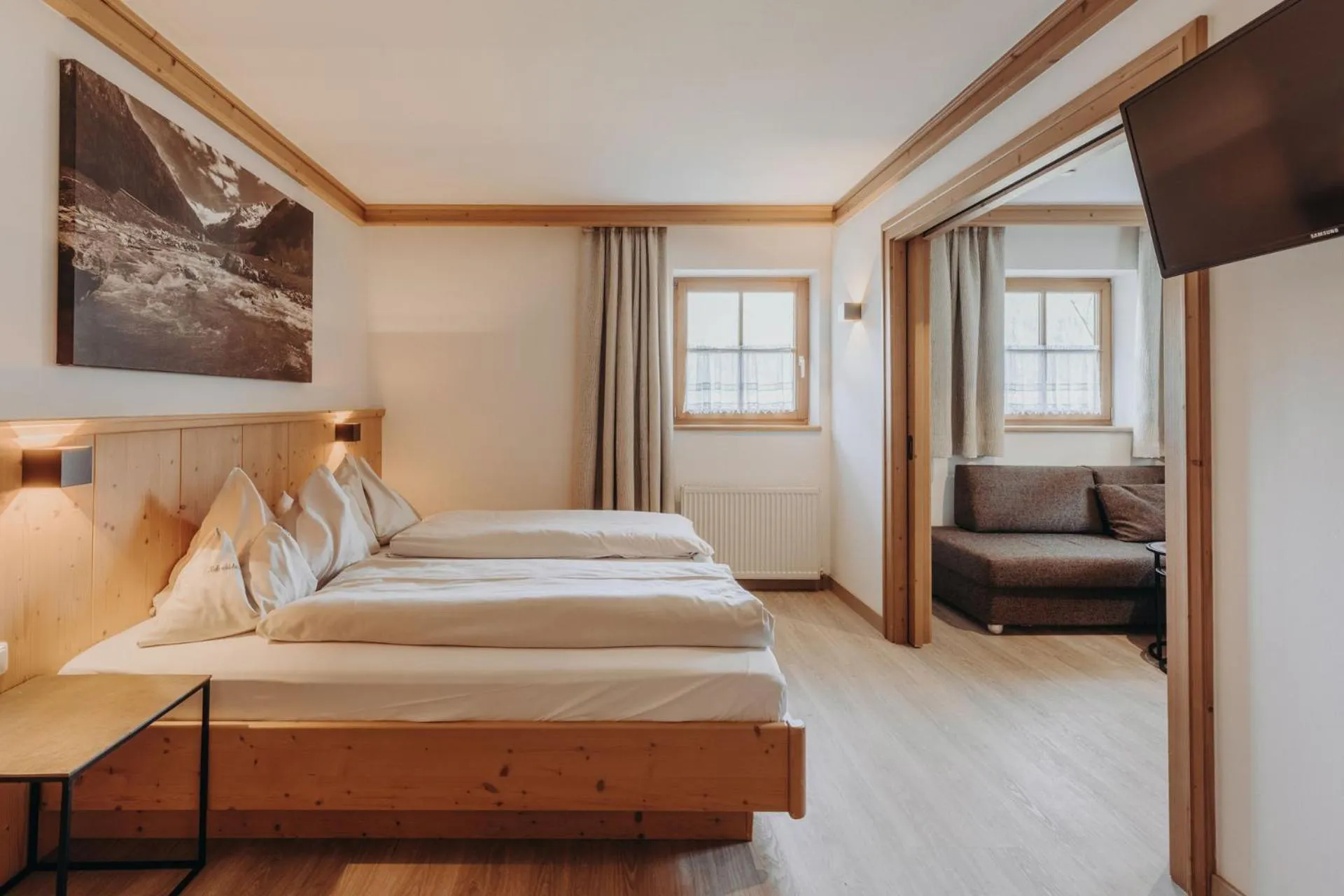 Photo of the whole room, Bed in Habachklause Familien Bauernhof Resort