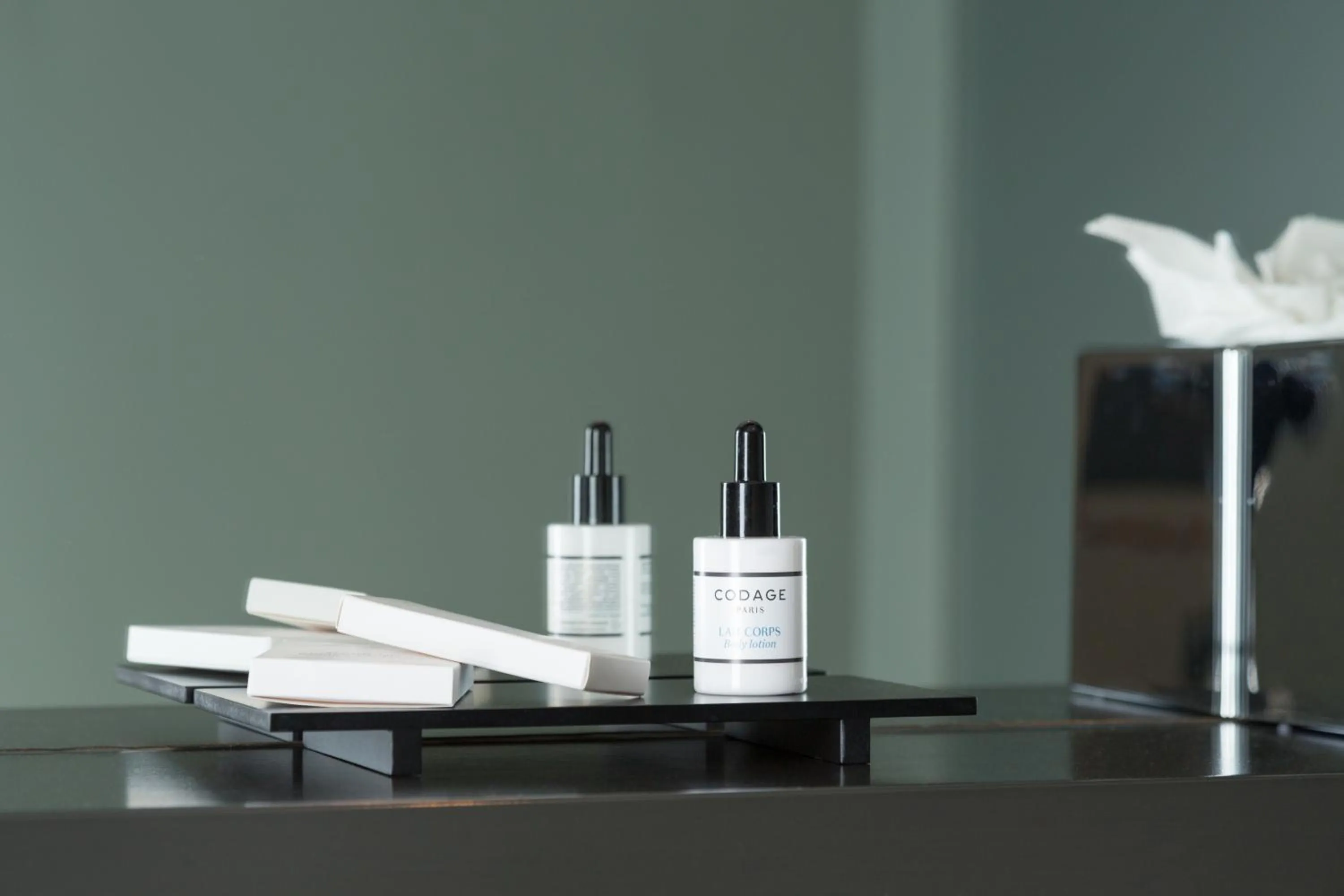 Shower in Hostellerie du Grünewald