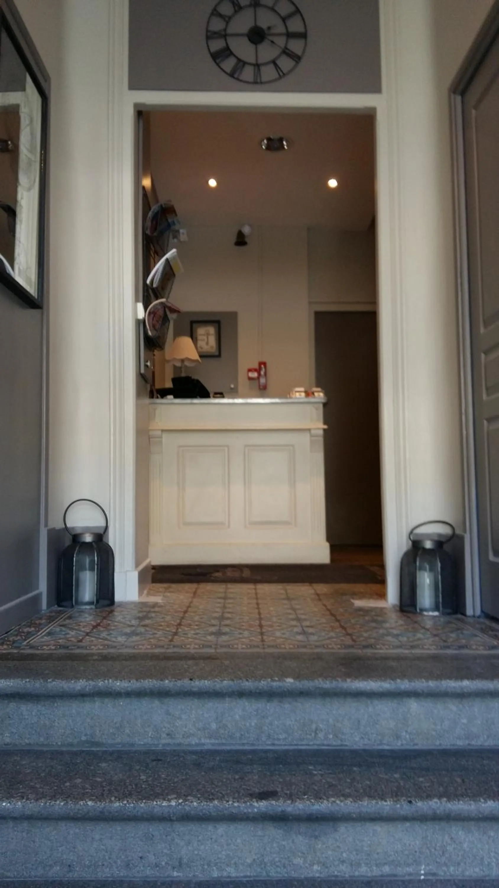 Lobby or reception in Hotel Napoléon