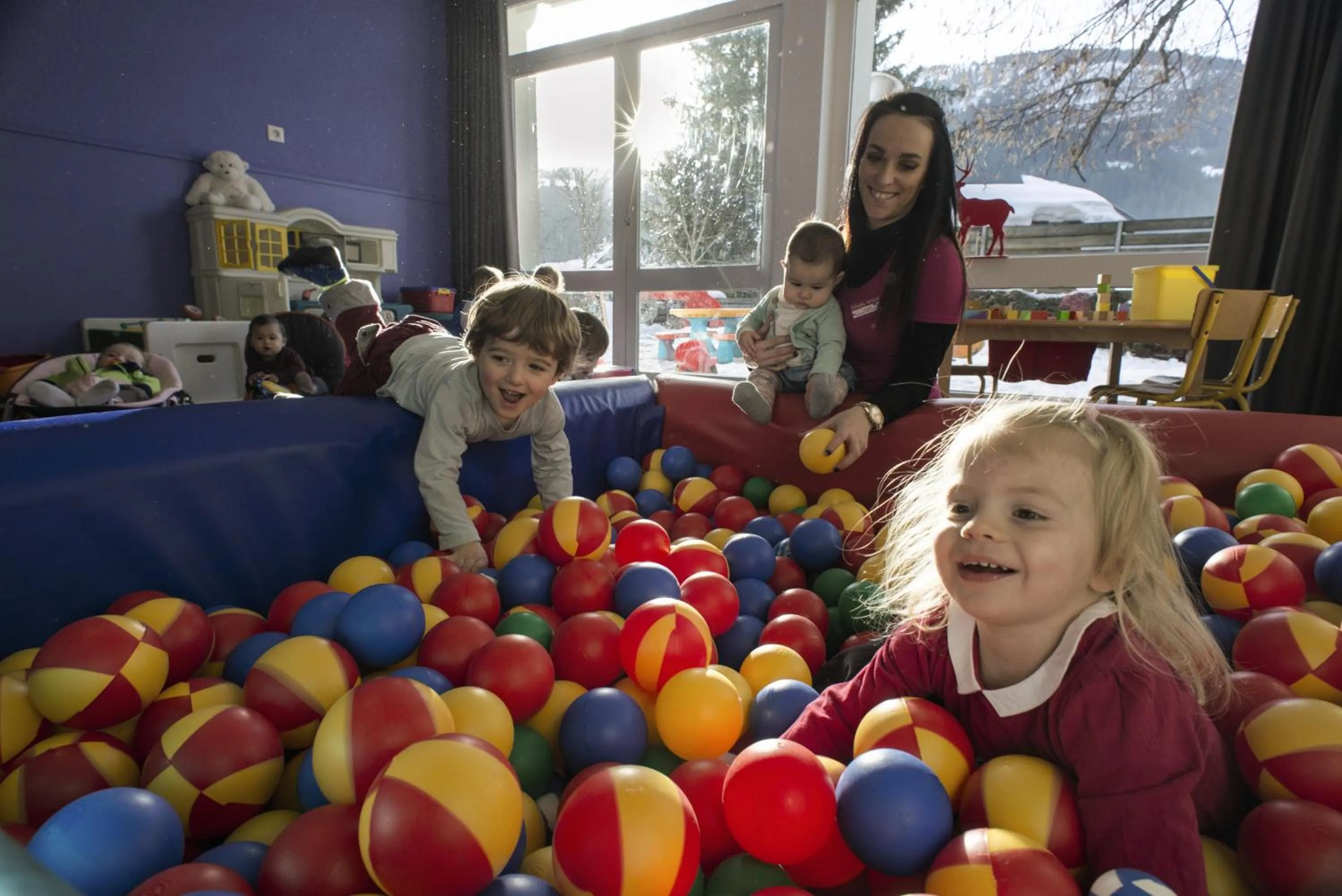 Kids's club in Belambra Clubs Praz-sur-Arly - L'Alisier
