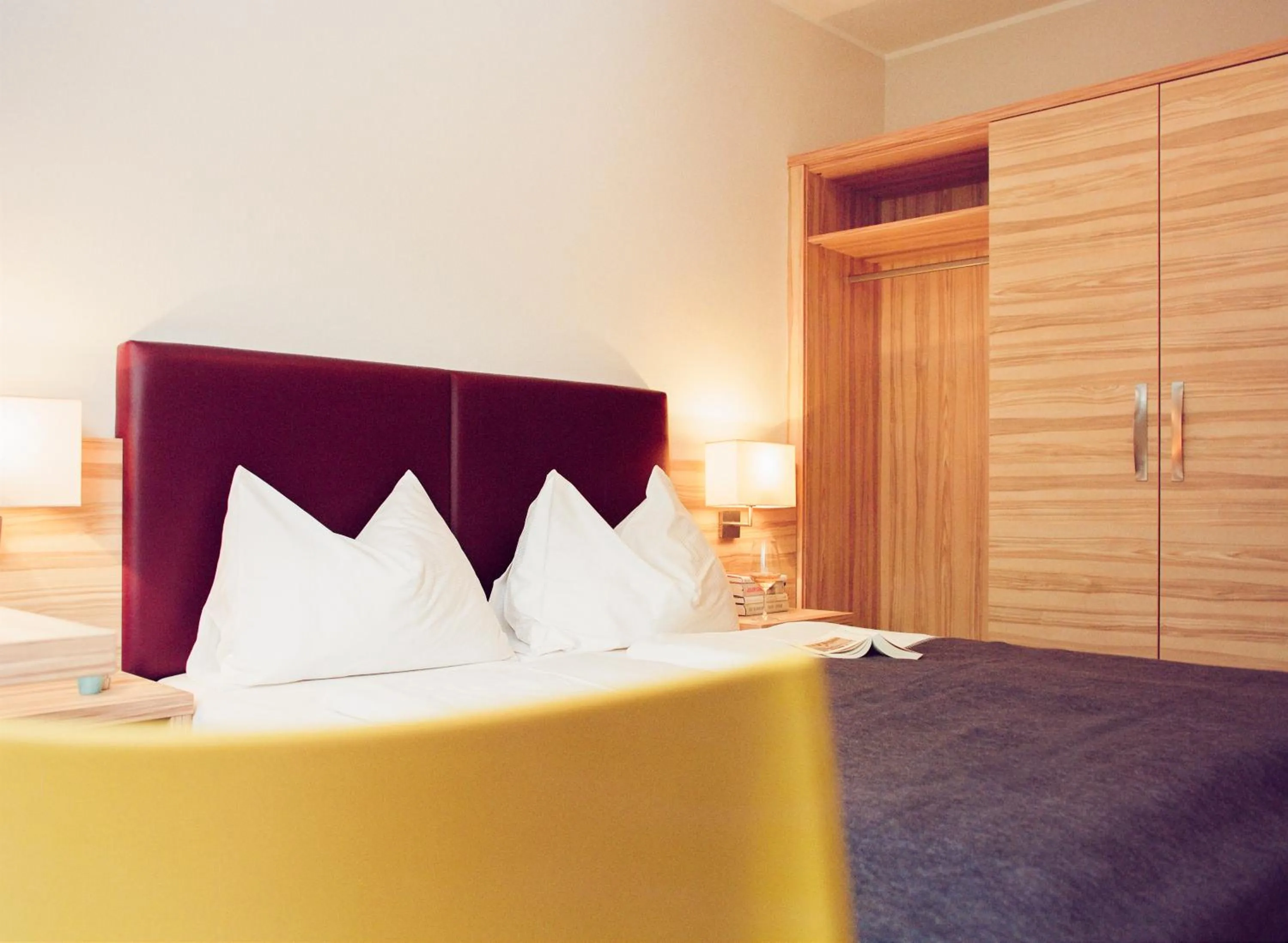 Bedroom, Bed in Hotel Blü Gastein