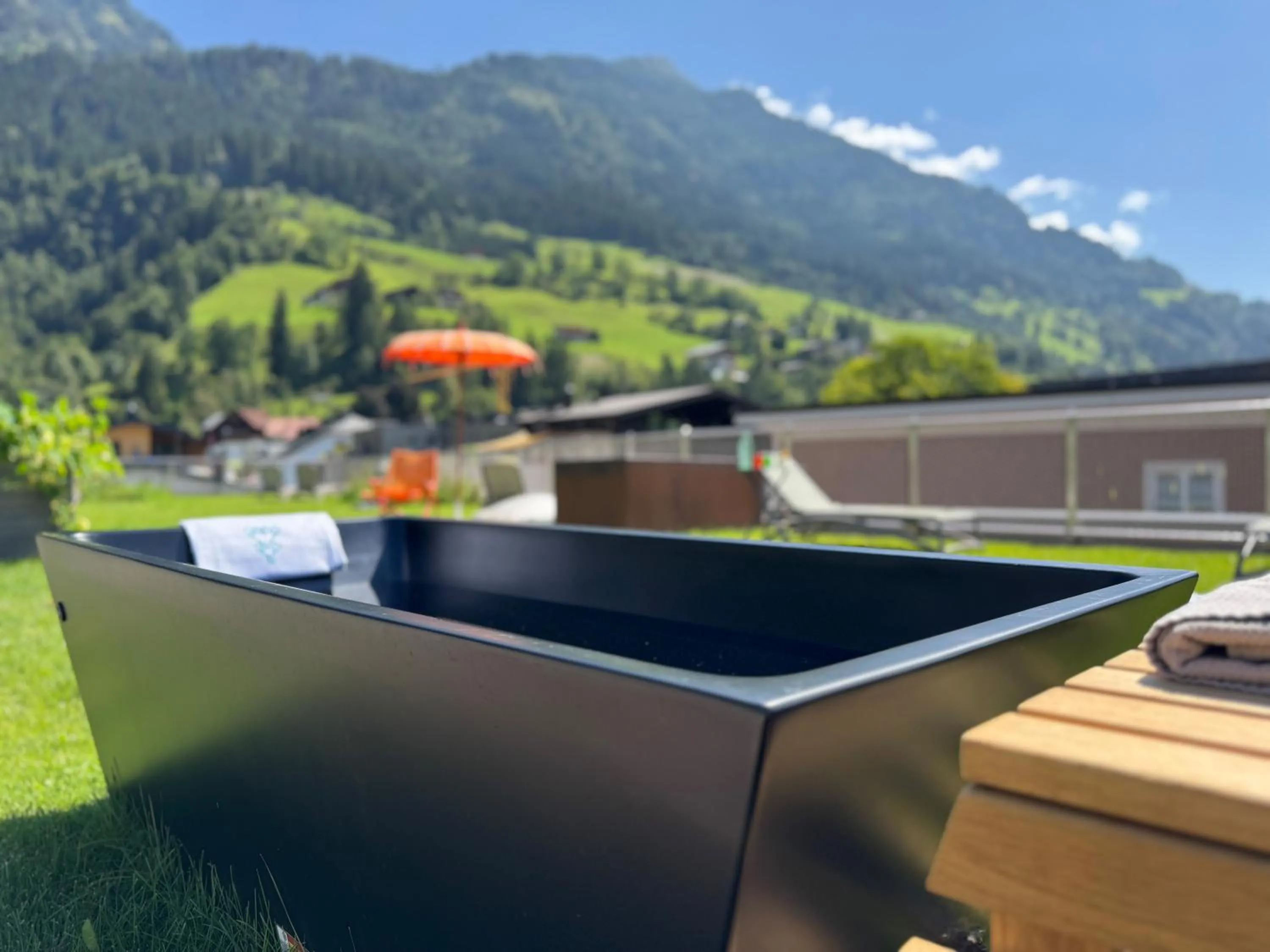 Garden in Hotel Blü Gastein