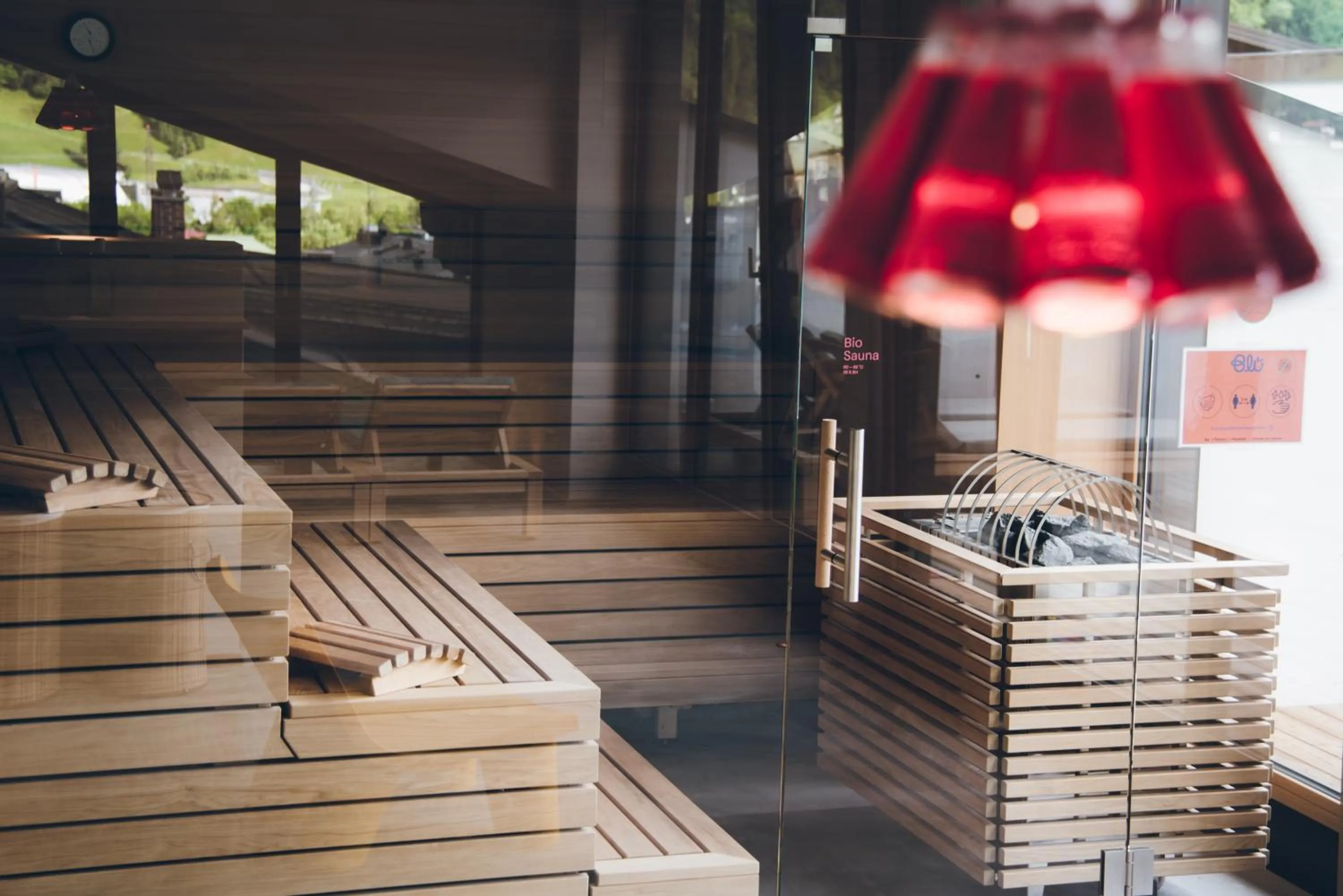 Sauna in Hotel Blü Gastein