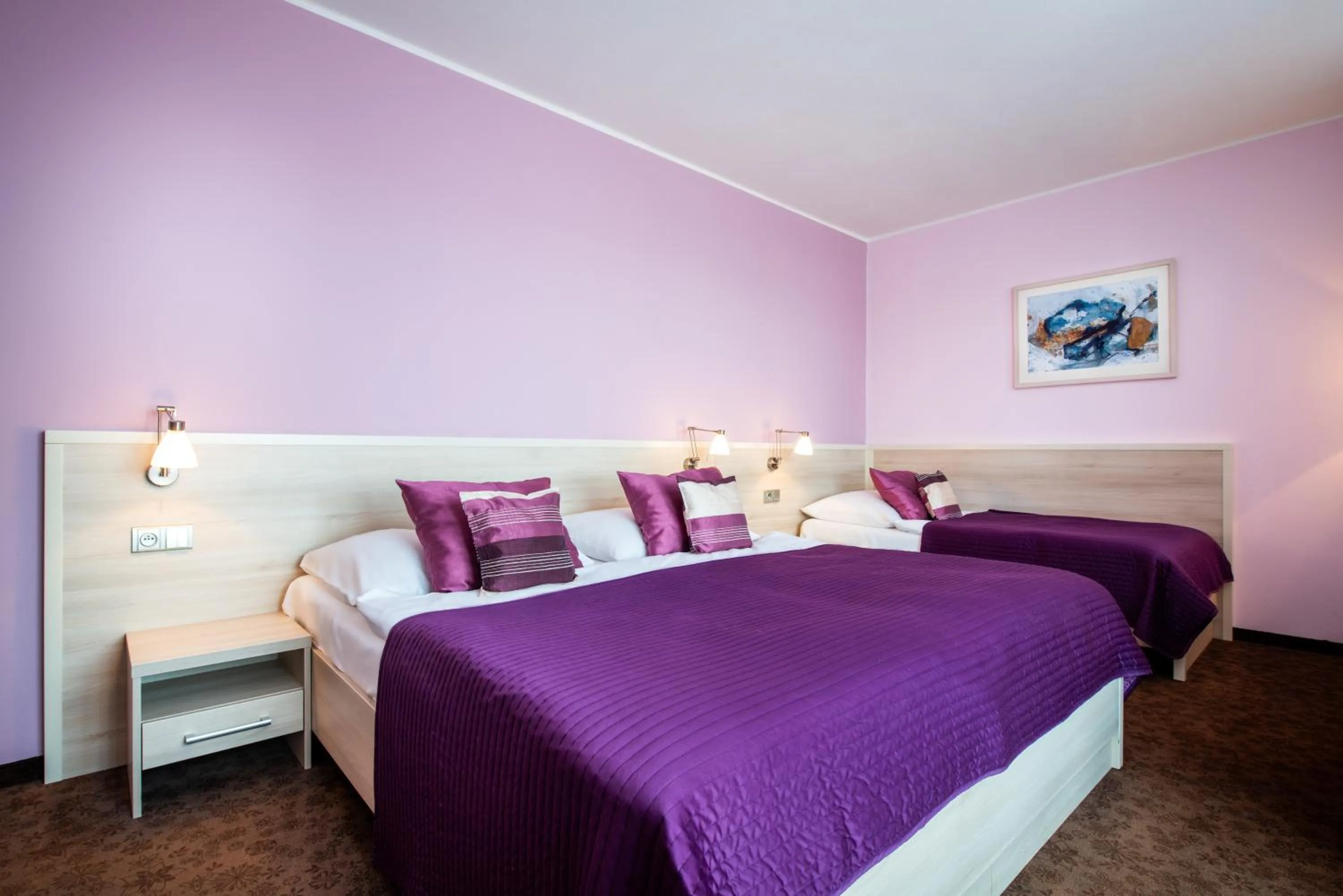 Bedroom, Bed in Hotel Mlynska