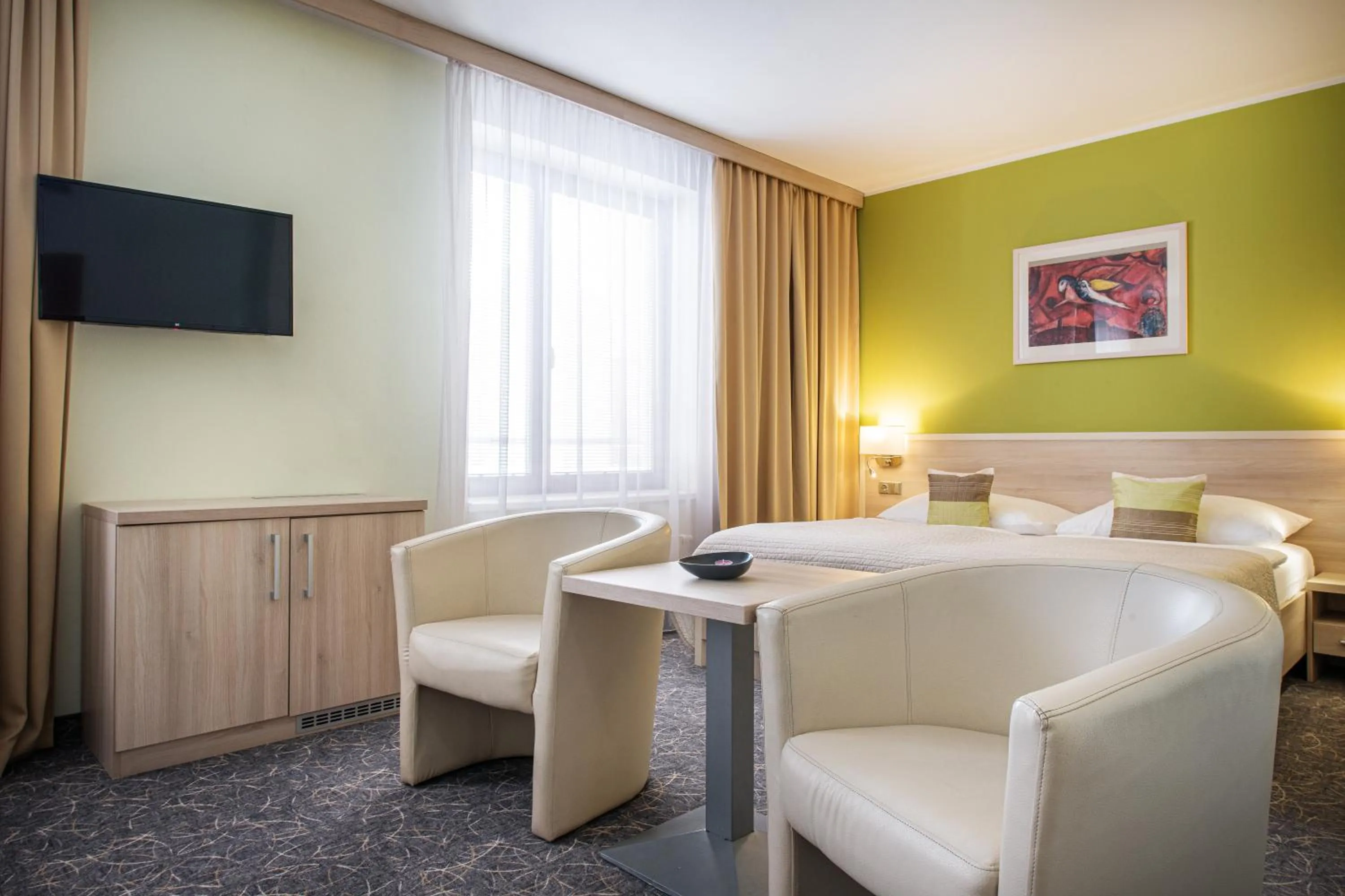 Photo of the whole room, Bed in Hotel Mlynska