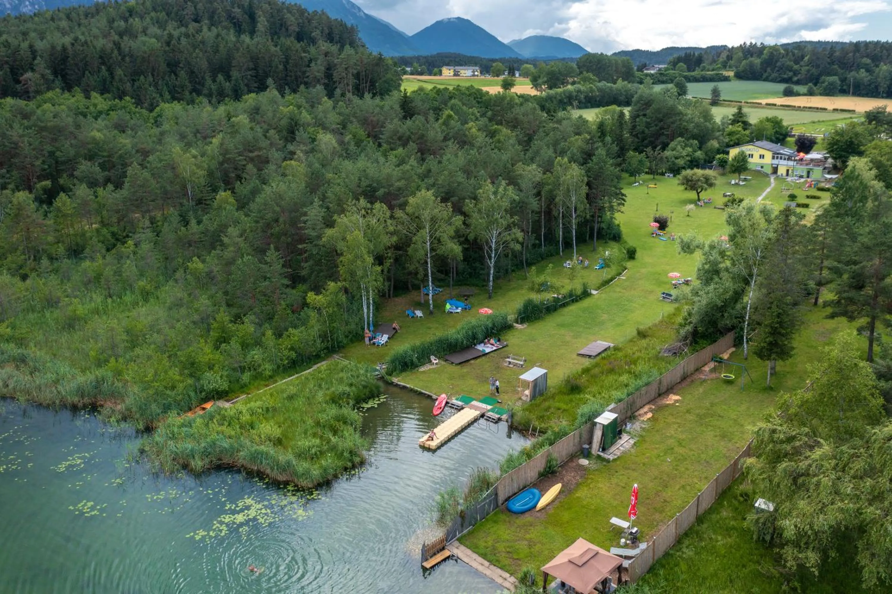 Garden in Bed & Breakfast Eckwirt