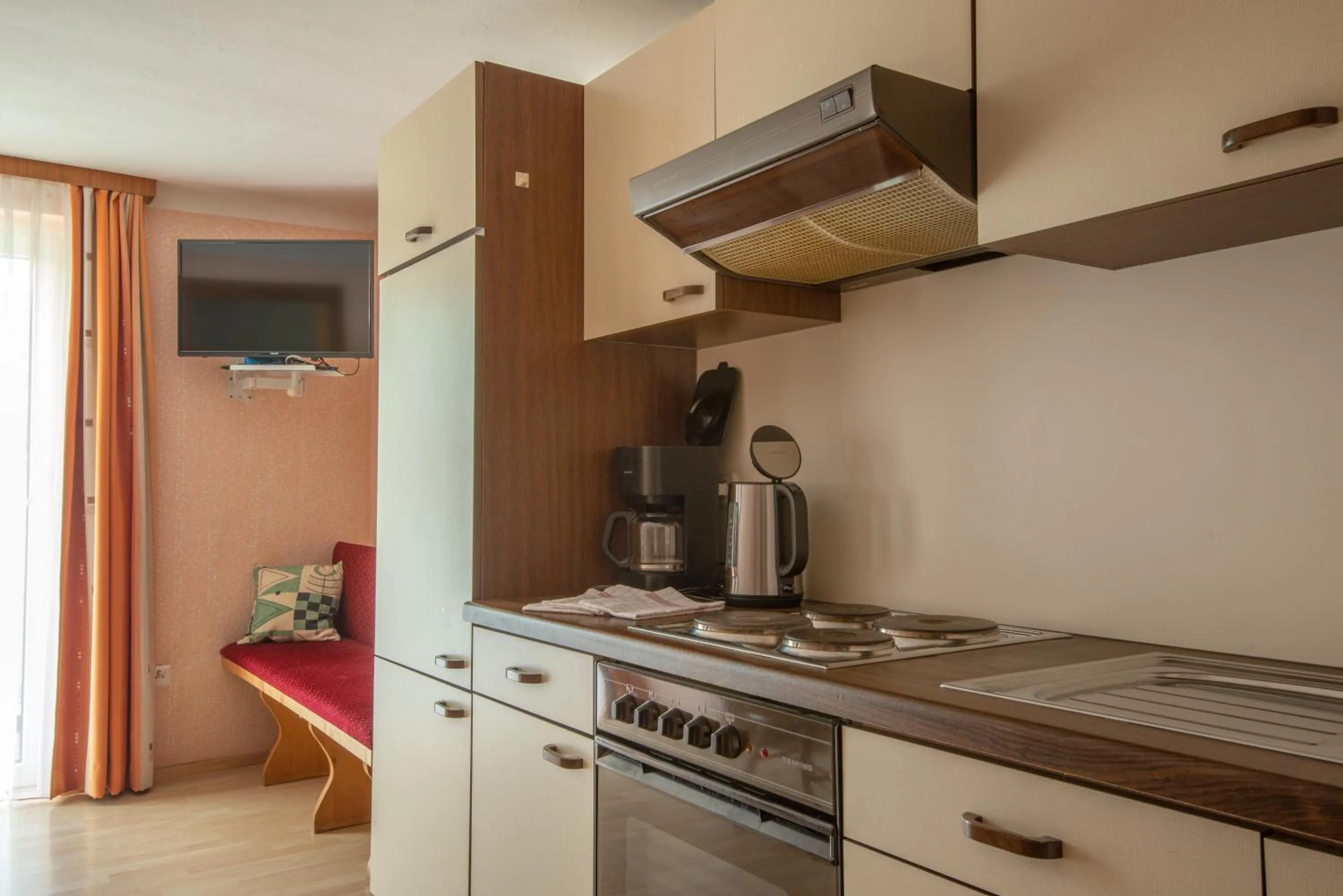 Kitchen or kitchenette in Bed & Breakfast Eckwirt