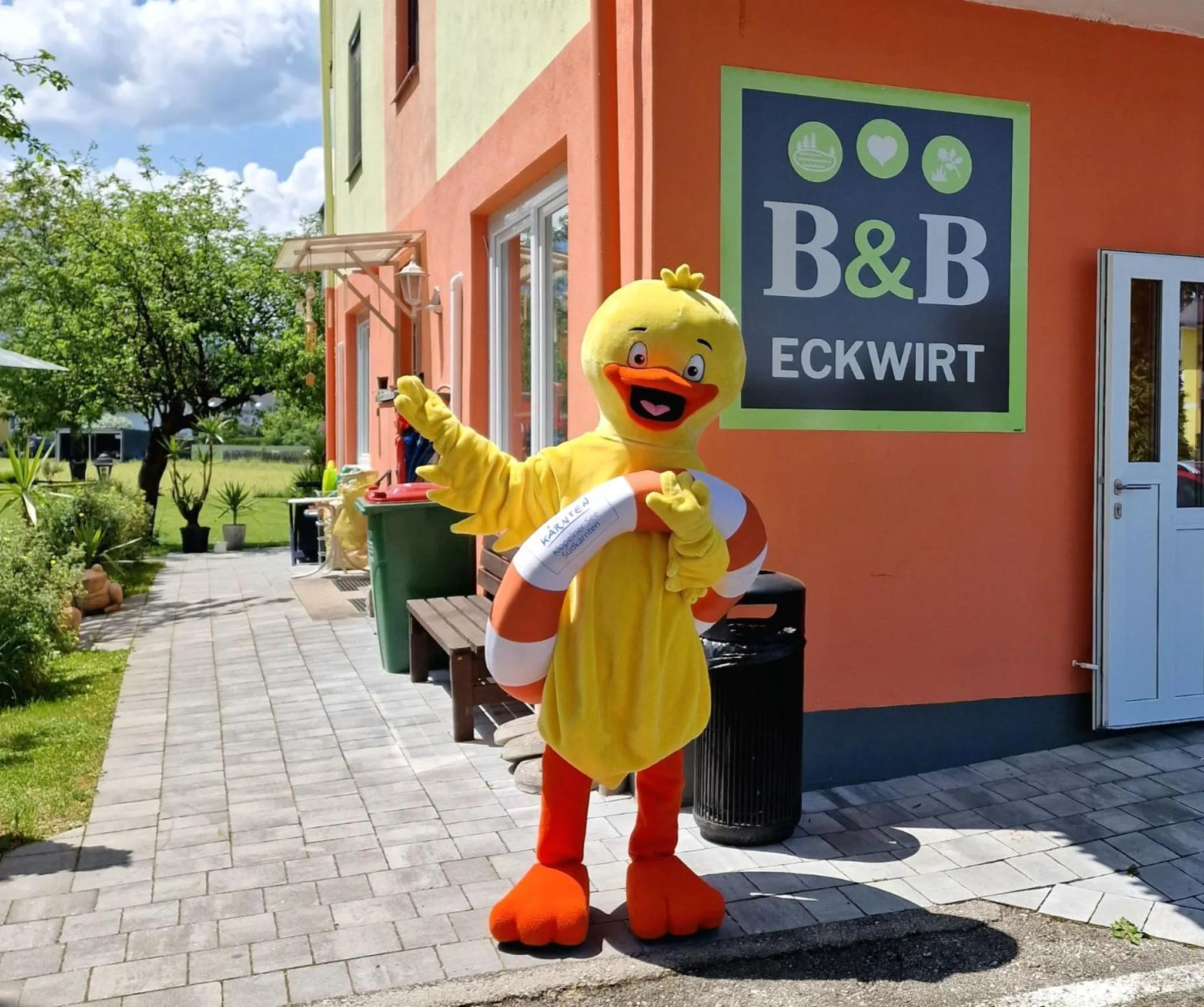 Property building in Bed & Breakfast Eckwirt