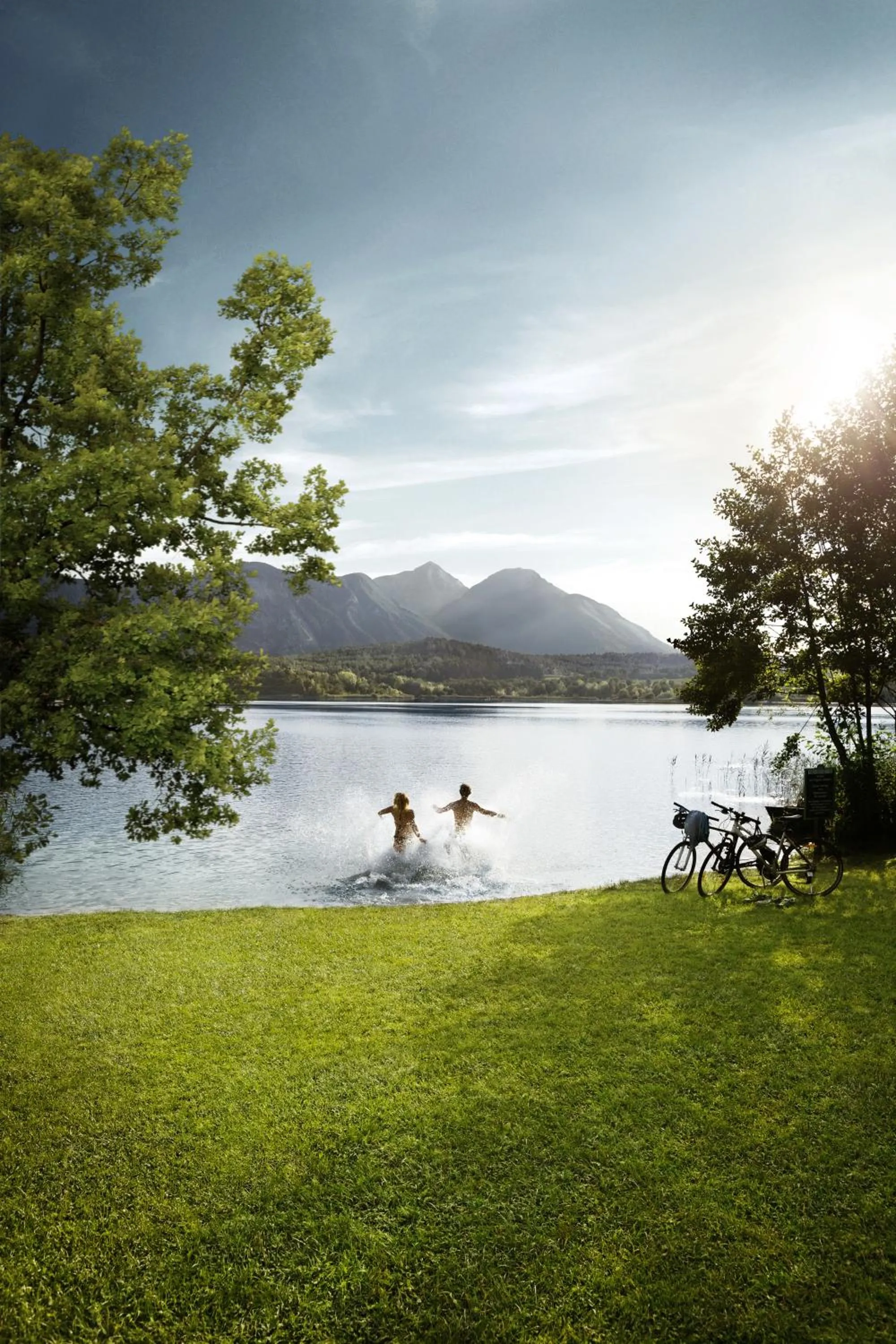 Bird's eye view in Bed & Breakfast Eckwirt