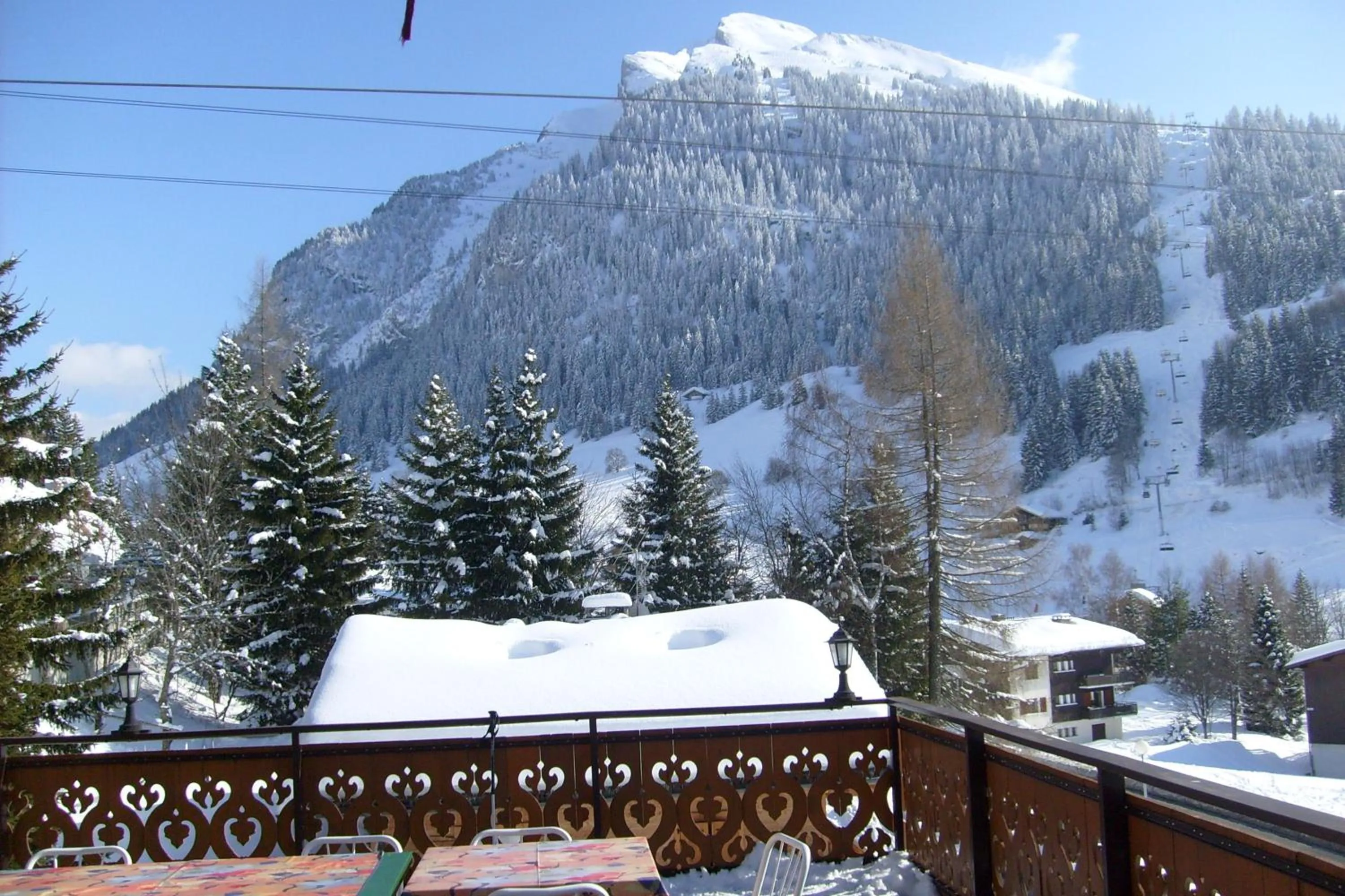 Restaurant/places to eat in Chalet-Hôtel du Borderan